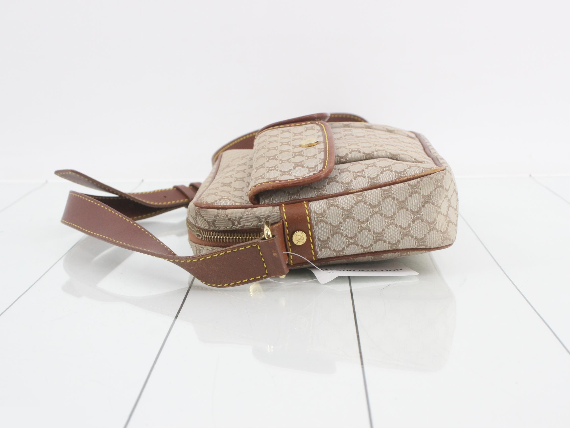 Macadam Canvas Shoulder Bag — view 4