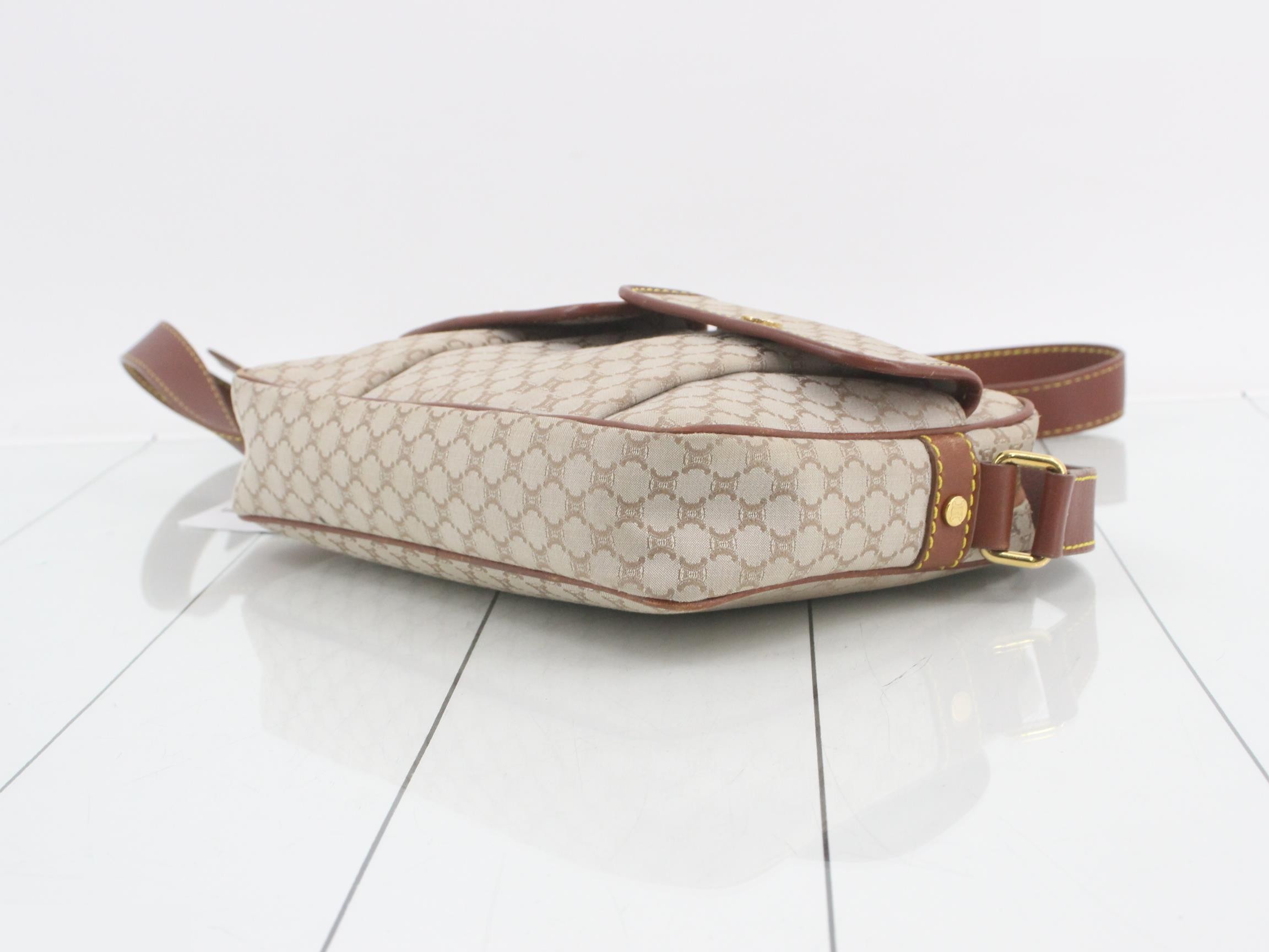 Macadam Canvas Shoulder Bag — view 6