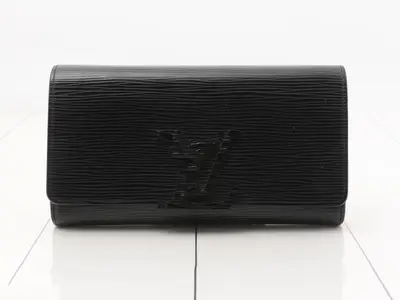Portefeuille Louise Long Wallet, Noir