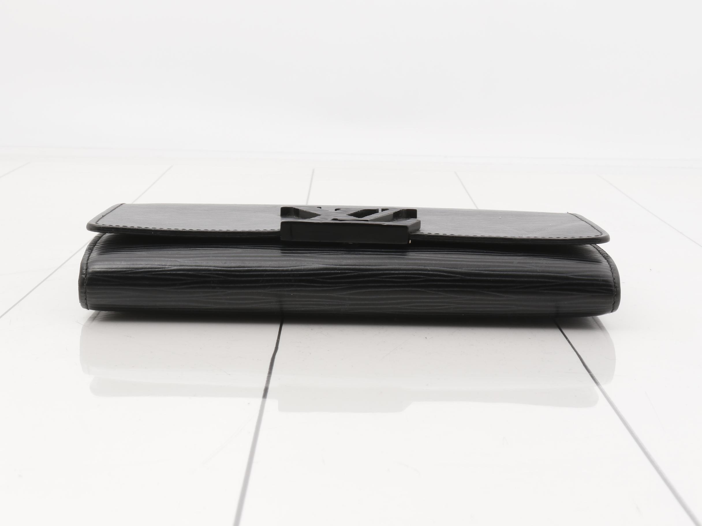 Portefeuille Louise Long Wallet, Noir — view 3