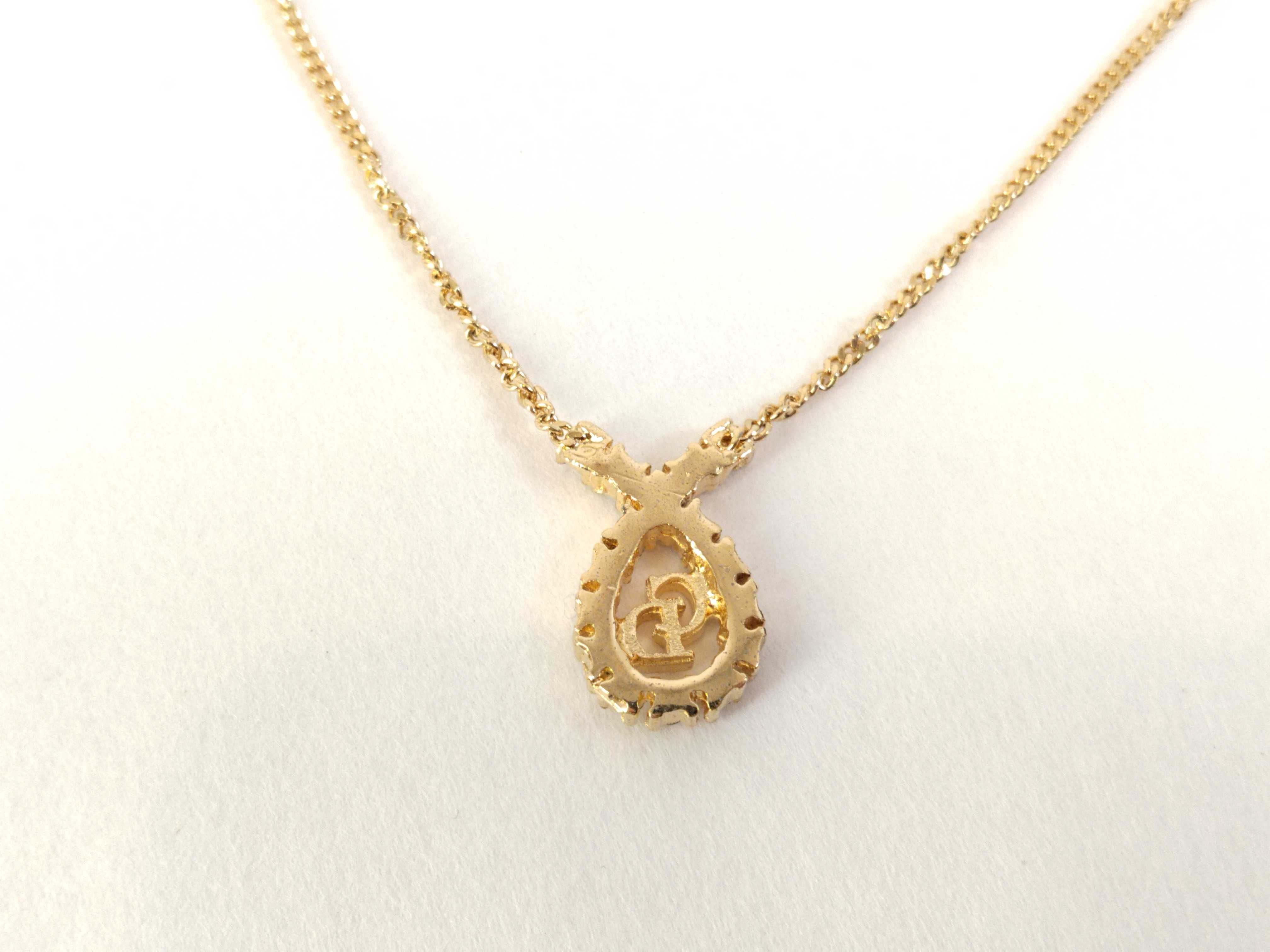 Trotter Rhinestone Necklace — view 2