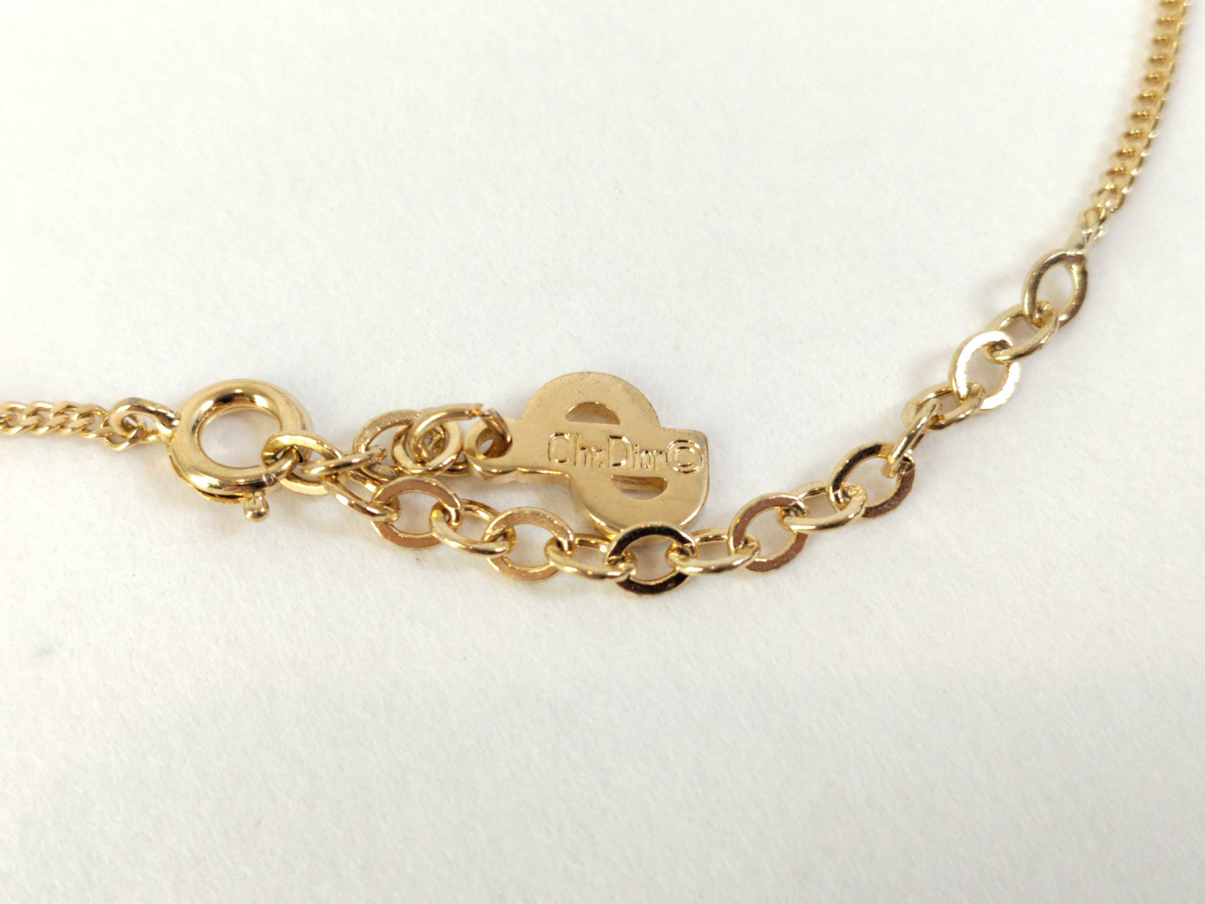 Trotter Rhinestone Necklace — view 4