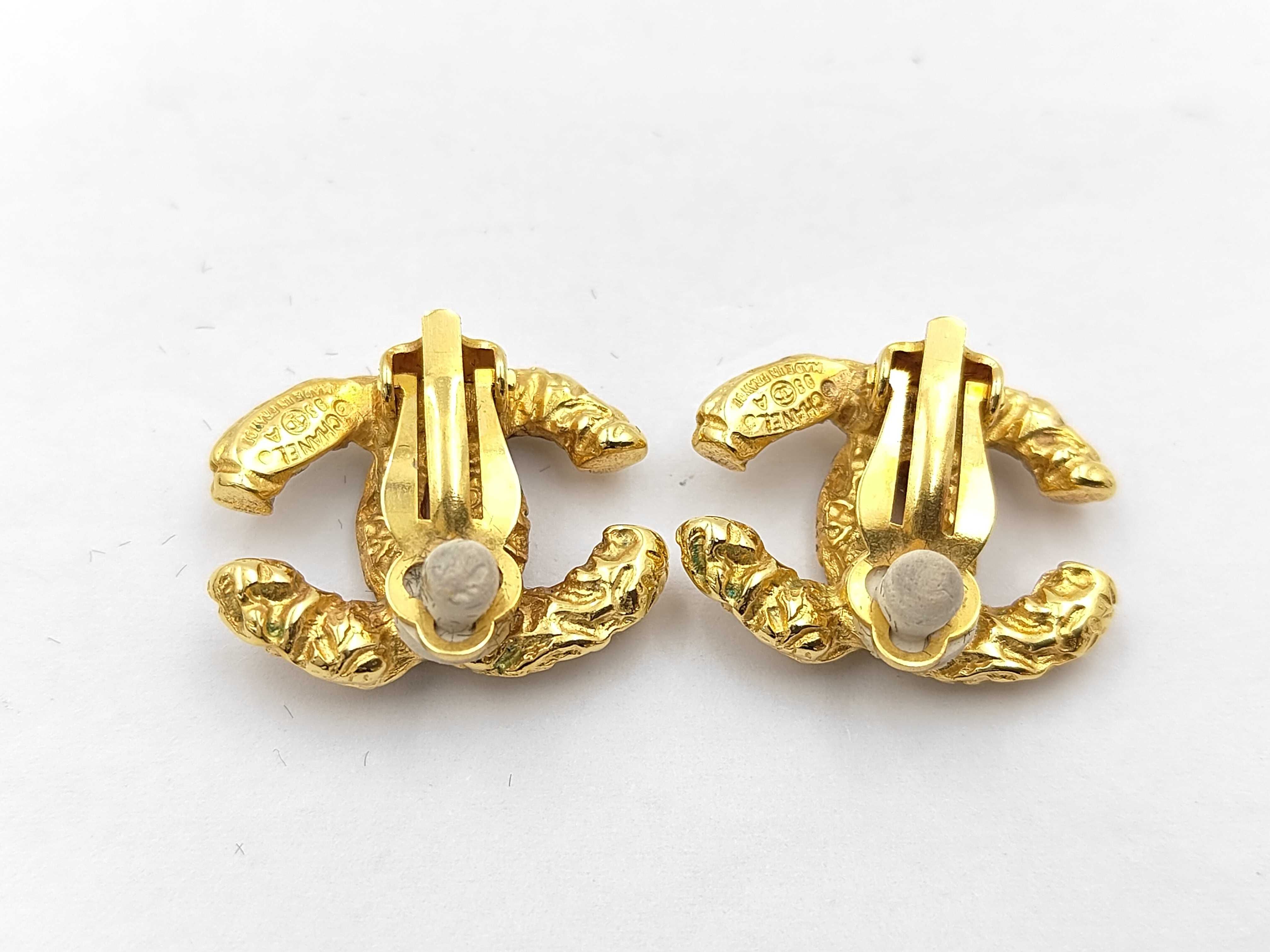 earrings with box, featuring the Coco Mark (magma) design. — view 2