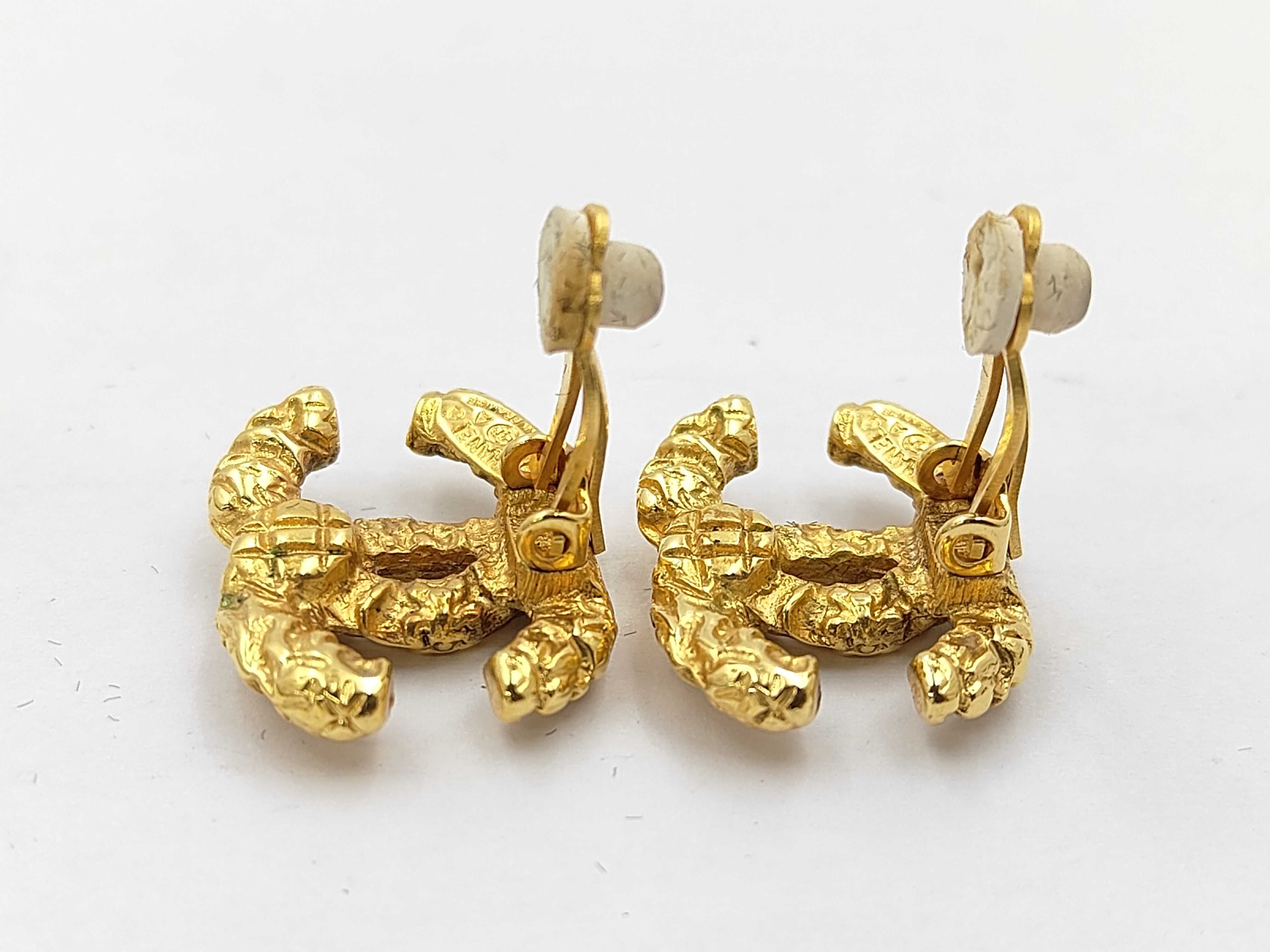 earrings with box, featuring the Coco Mark (magma) design. — view 4