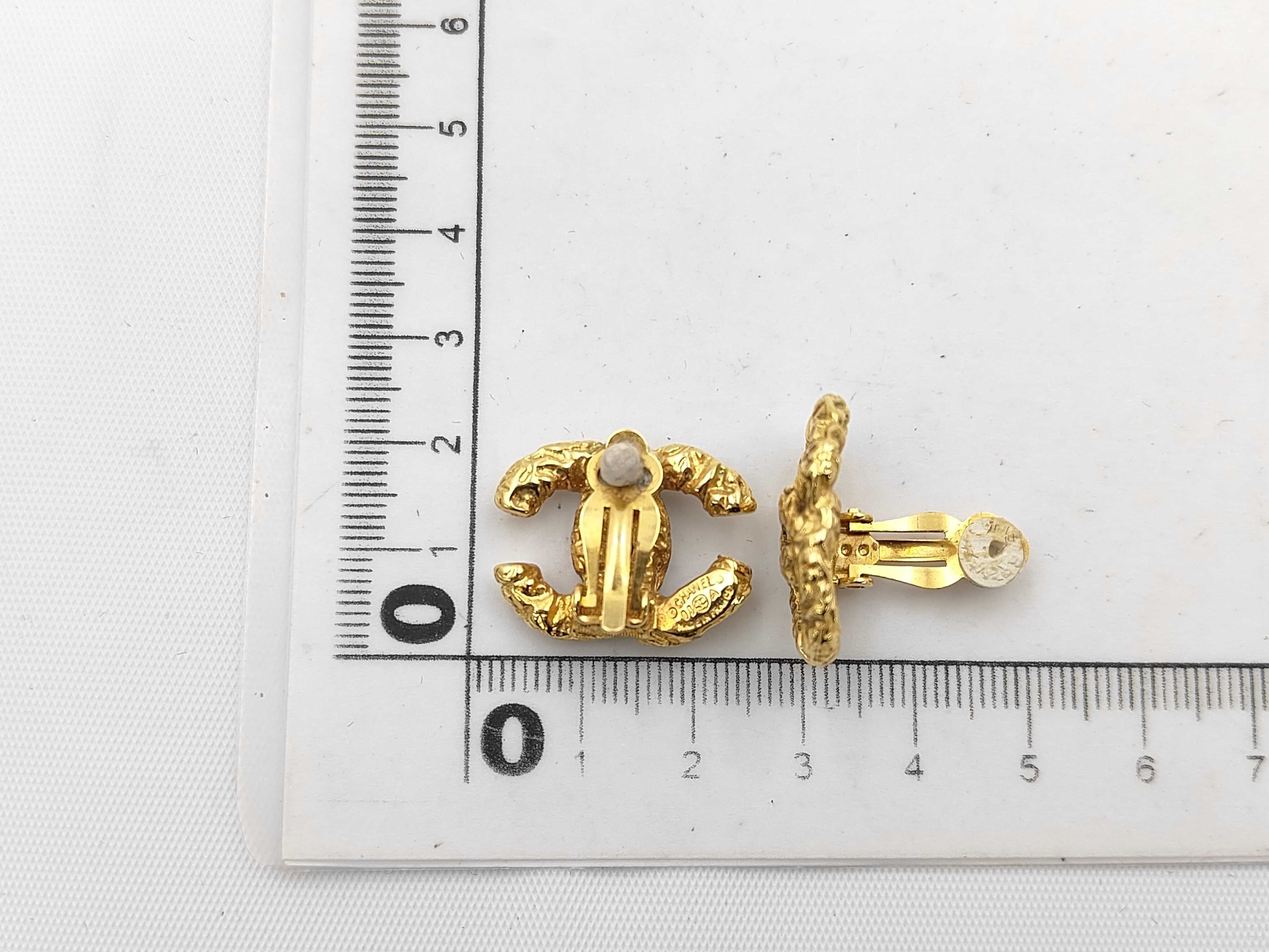 earrings with box, featuring the Coco Mark (magma) design. — view 6