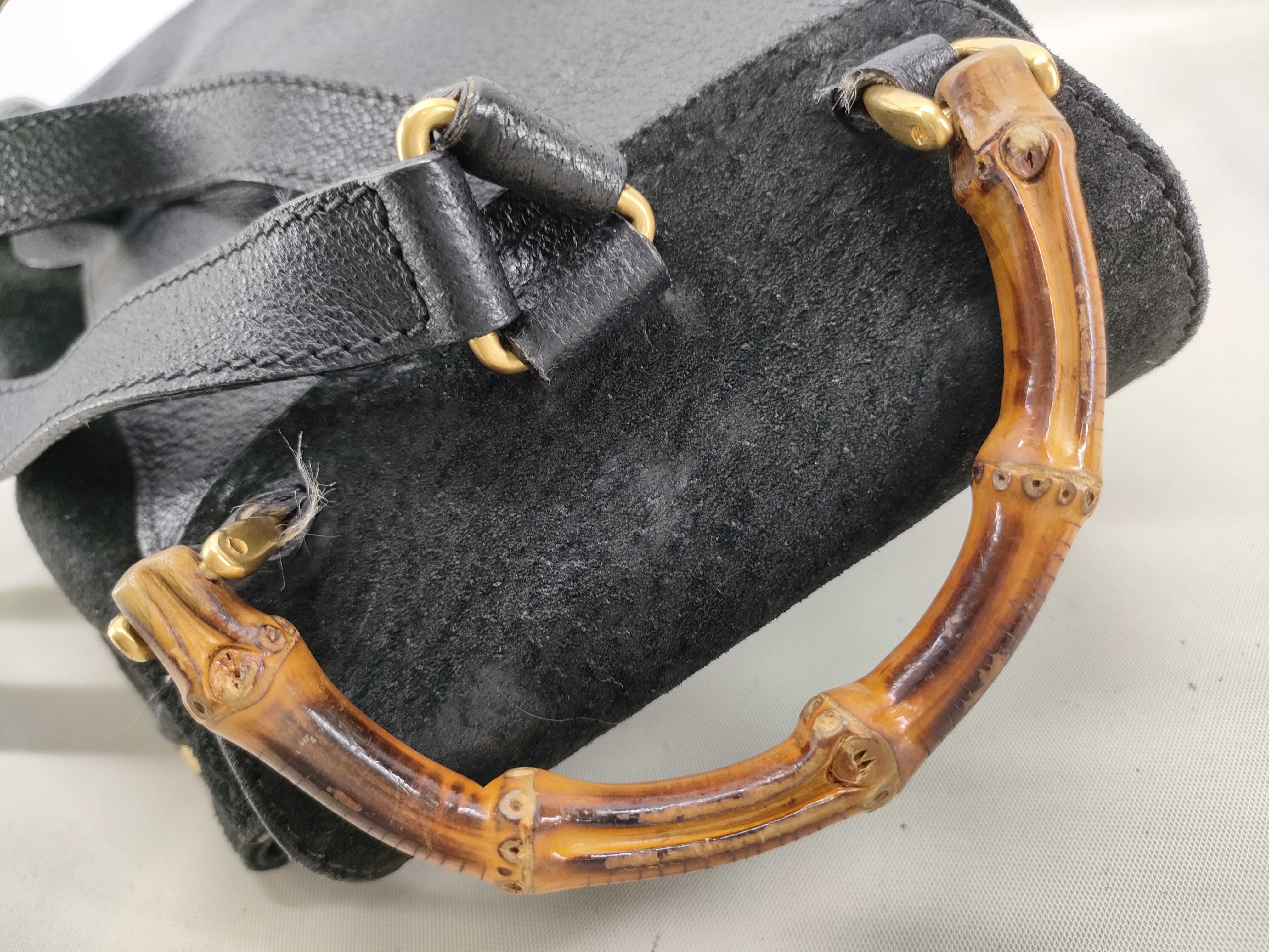 Bamboo Suede Mini Backpack 003・1075 Backpack — view 6