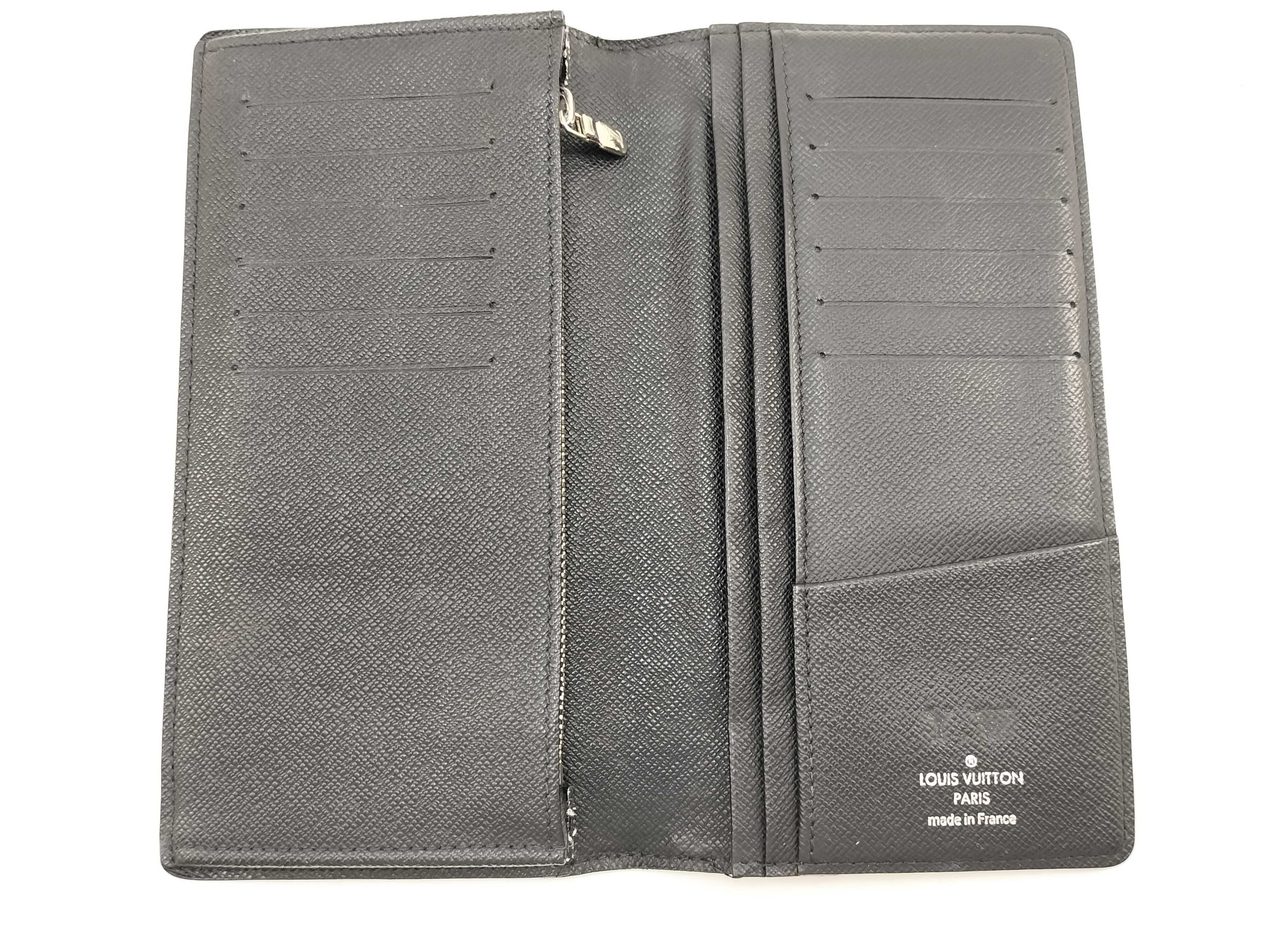 Damier Graphite N62665 Portefeuille Brazza TA2121 Wallet — view 8