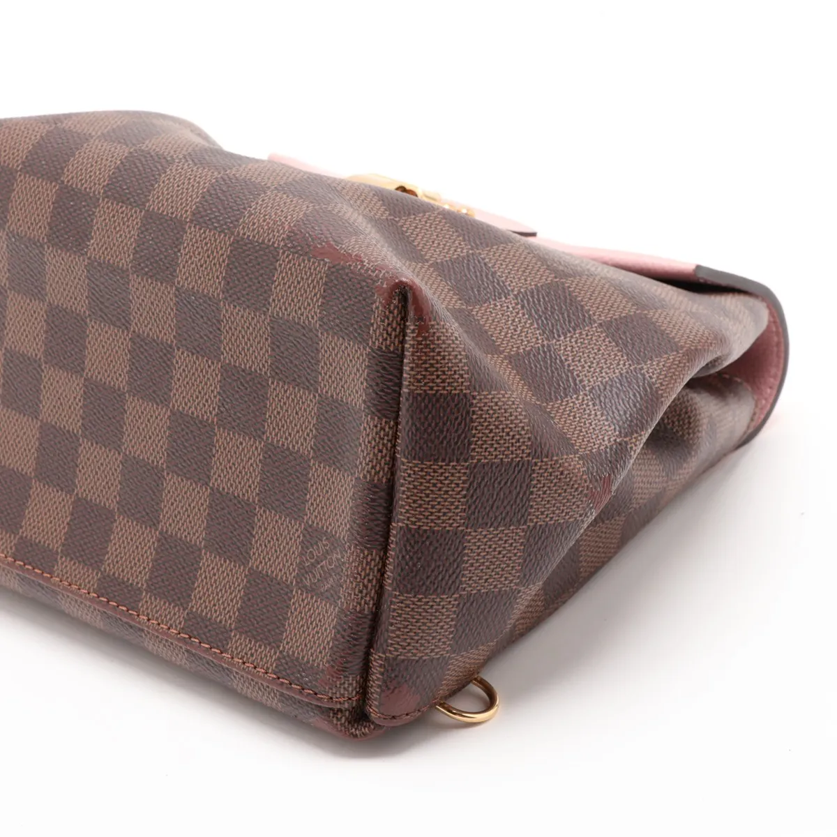 Damier Clapton Backpack N42262 SR1158 Brown x Pink (RFID detected) — view 3