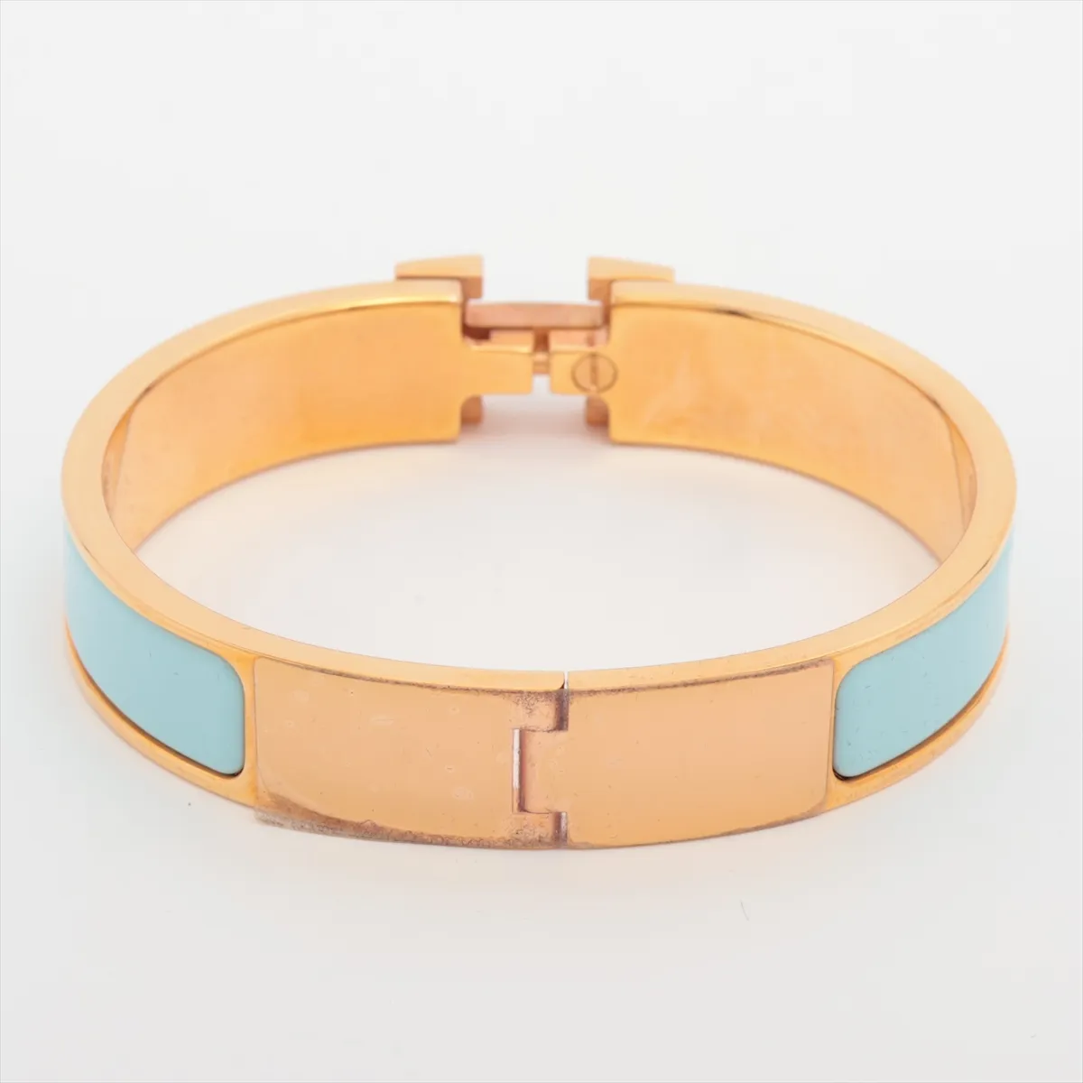 Click H Fan FI1114 Bangle GP Gold x Blue — view 2