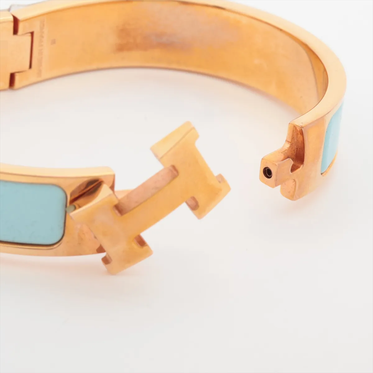 Click H Fan FI1114 Bangle GP Gold x Blue — view 5