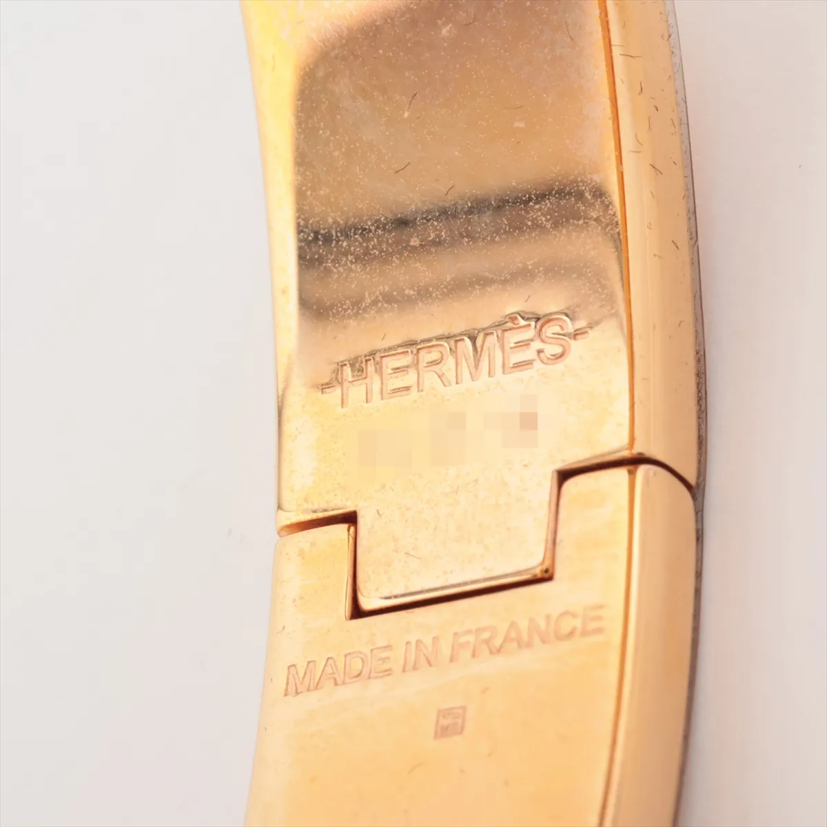 Click H Fan FI1114 Bangle GP Gold x Blue — view 6