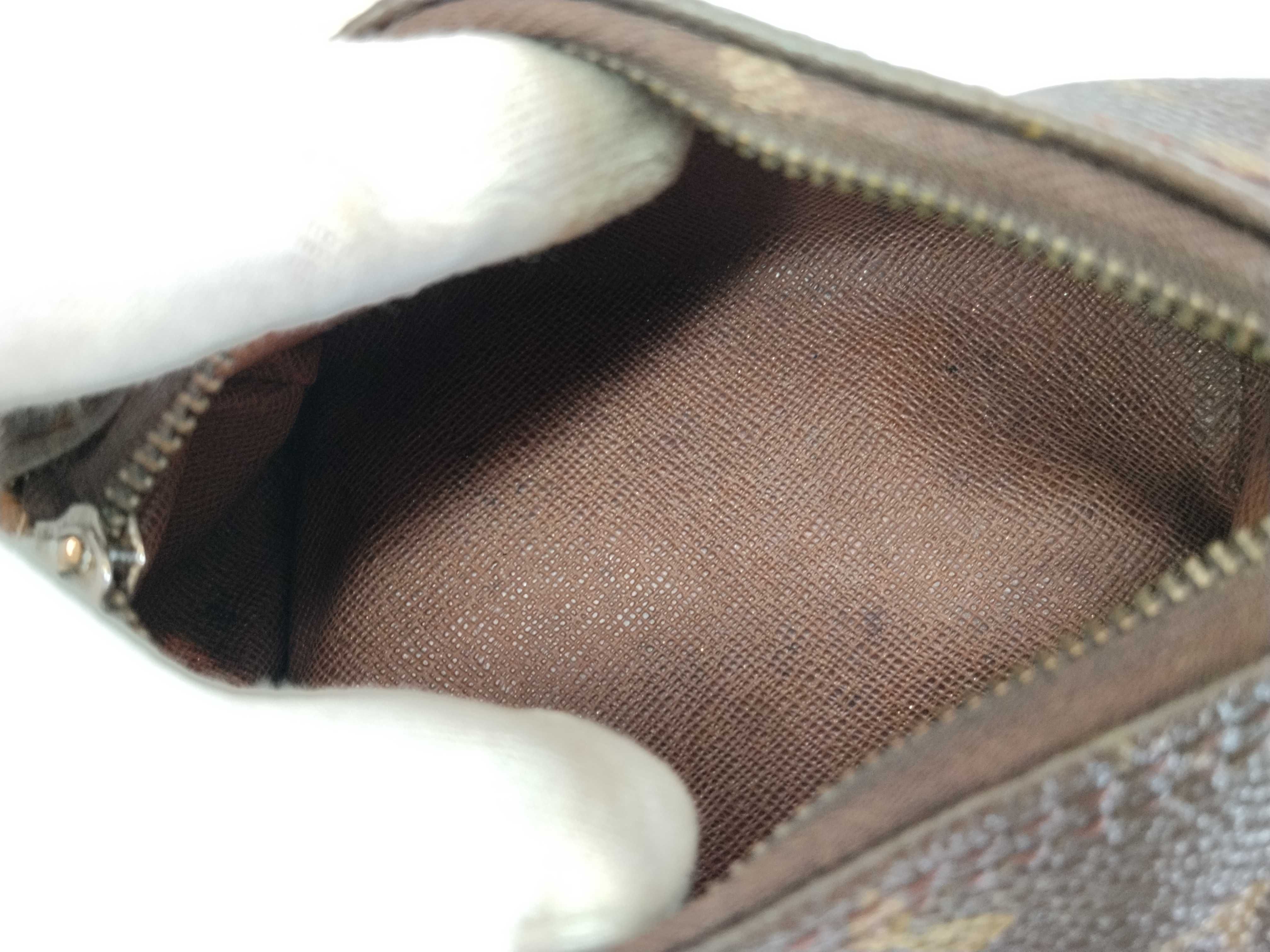 Monogram Louis Vuitton Cylindrical Pouch Monogram Pouch — view 6