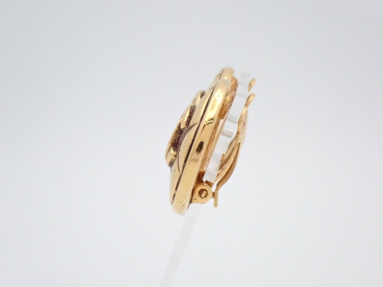 Coco Mark Gold Earrings — view 3