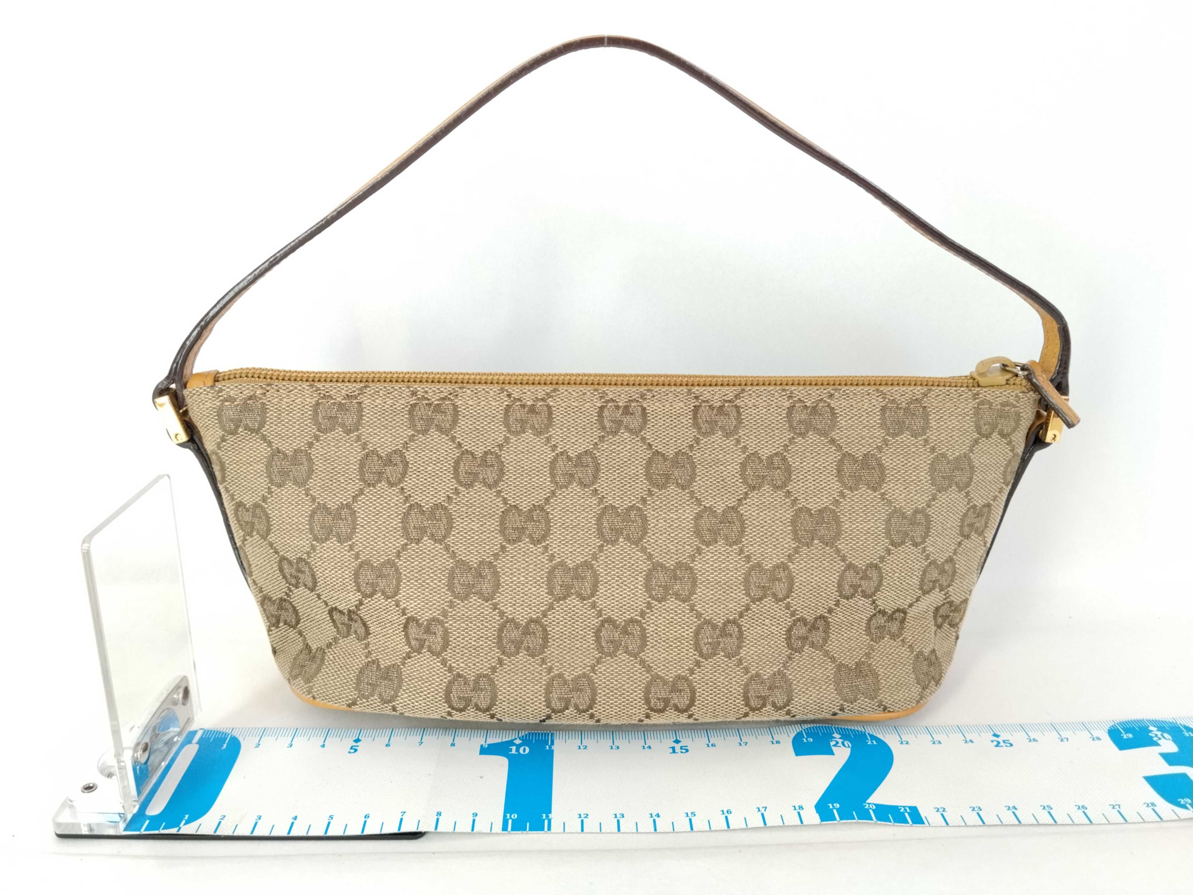 GG Canvas Accessory Pouch — view 2