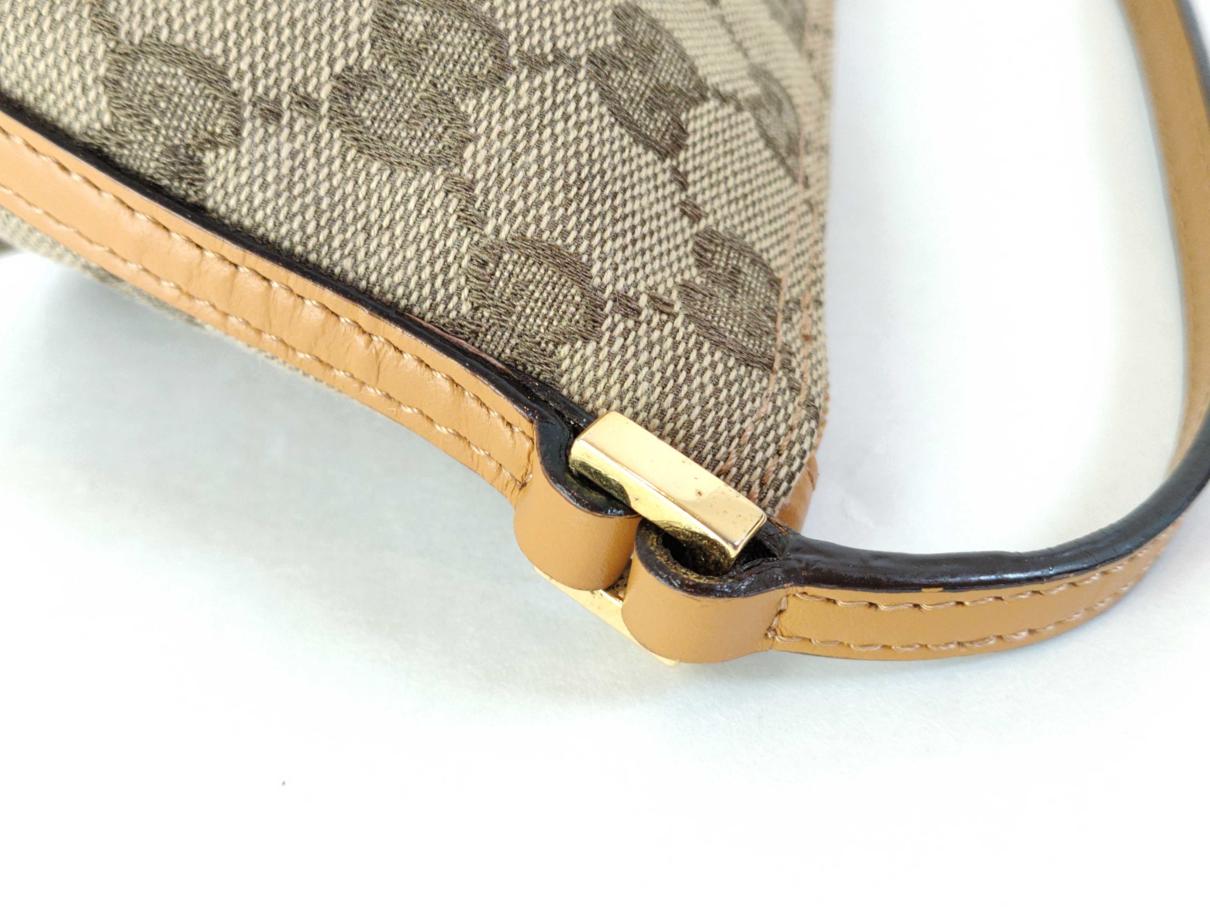 GG Canvas Accessory Pouch — view 5