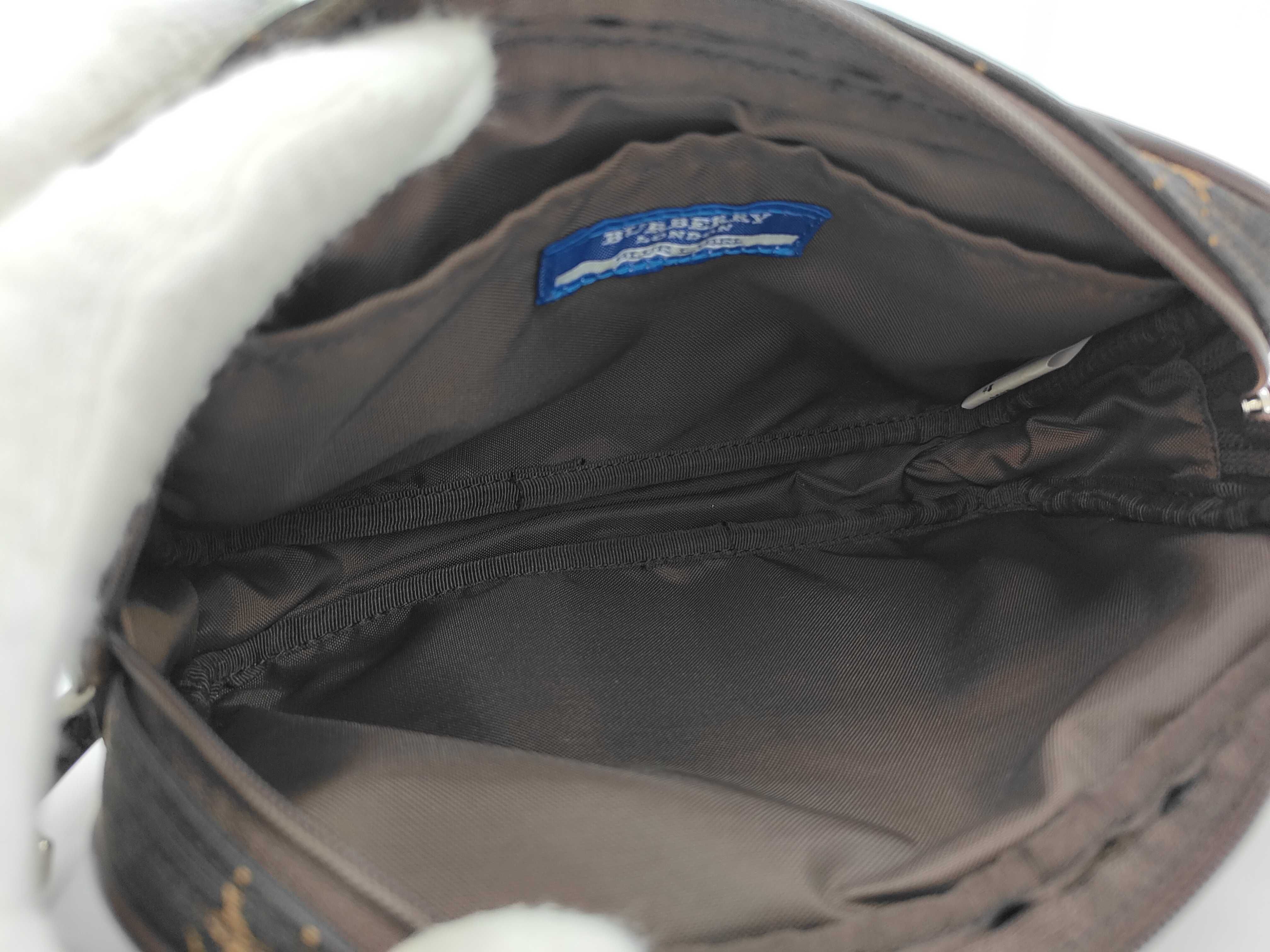 Blue Label Shadow Horse Accessory Pouch Brown Handbag — view 10