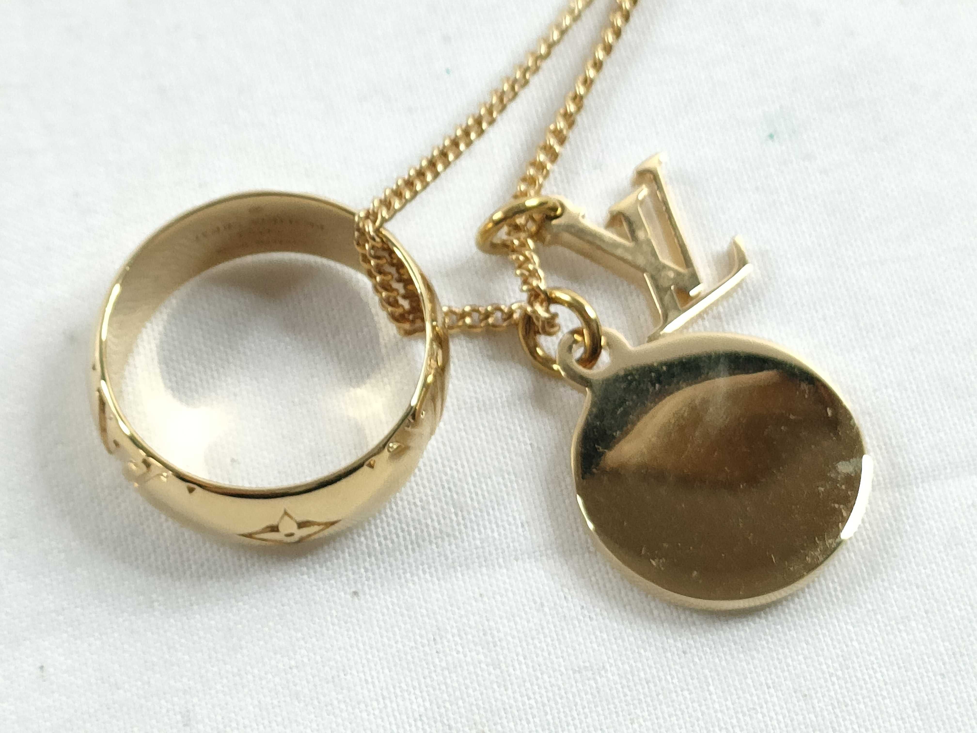 LV Monogram Ring Necklace M80189 OB1211 Necklace — view 2