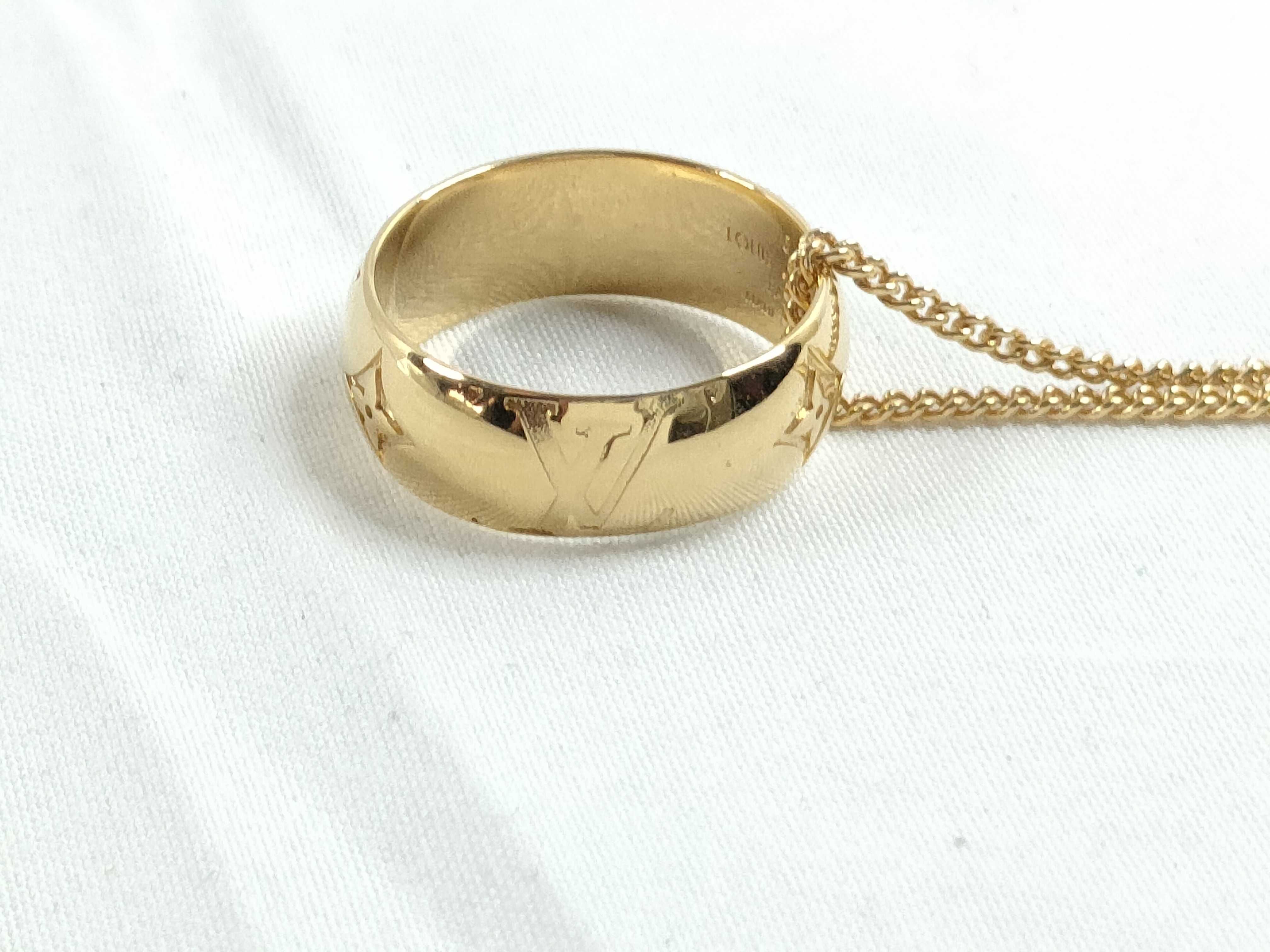 LV Monogram Ring Necklace M80189 OB1211 Necklace — view 3