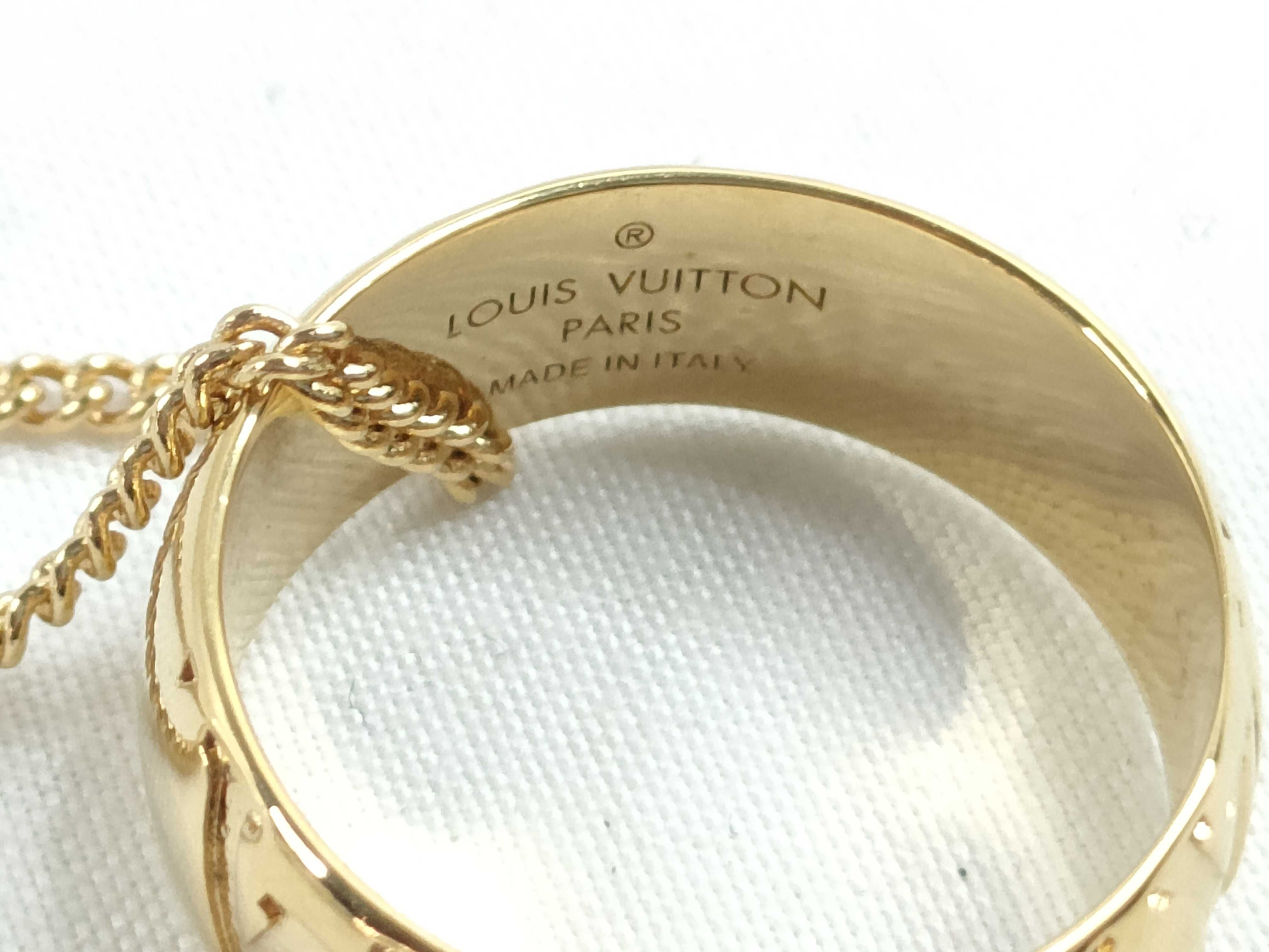 LV Monogram Ring Necklace M80189 OB1211 Necklace — view 5