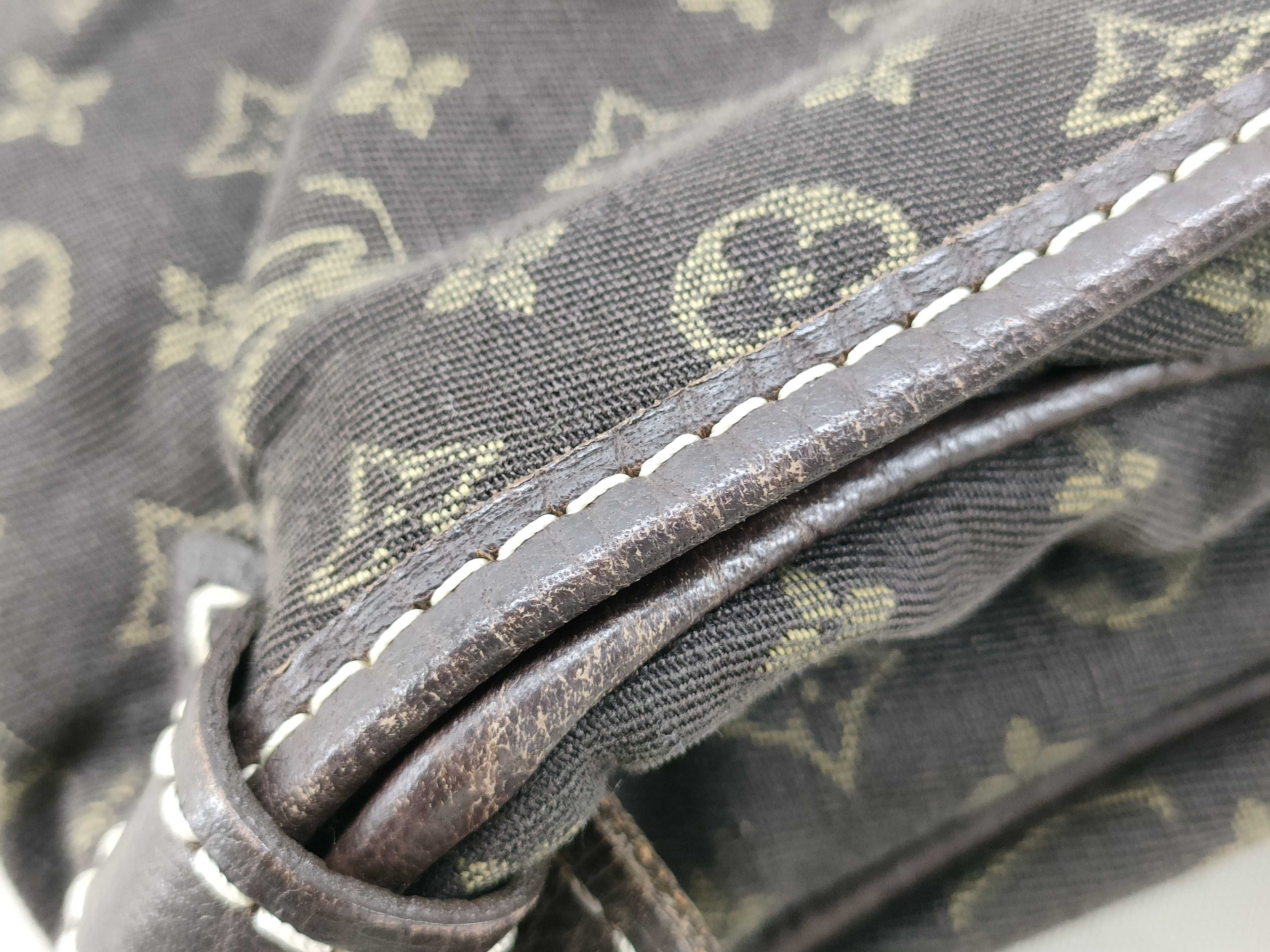 Monogram Mini Vuitton Monogram Mini Lin Saumur 30 M95227 Shoulder Bag — view 15