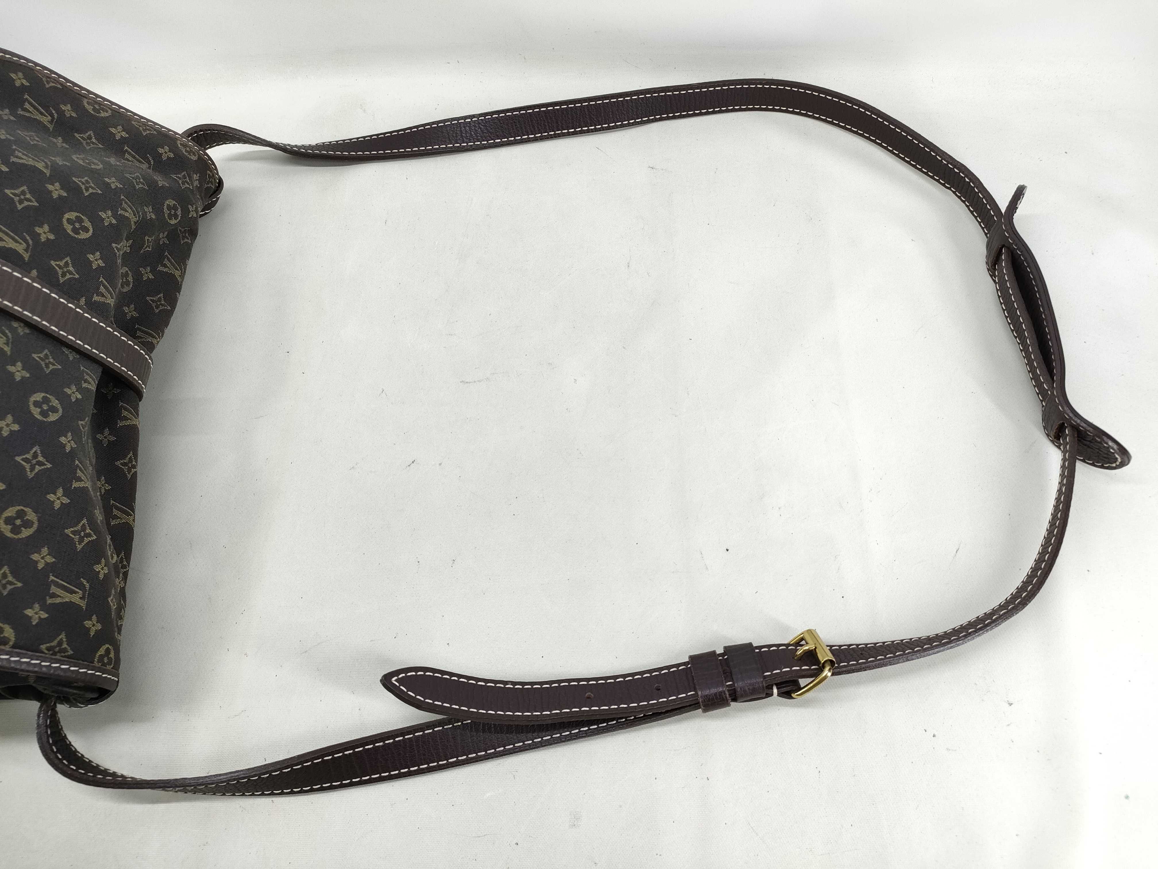 Monogram Mini Vuitton Monogram Mini Lin Saumur 30 M95227 Shoulder Bag — view 5
