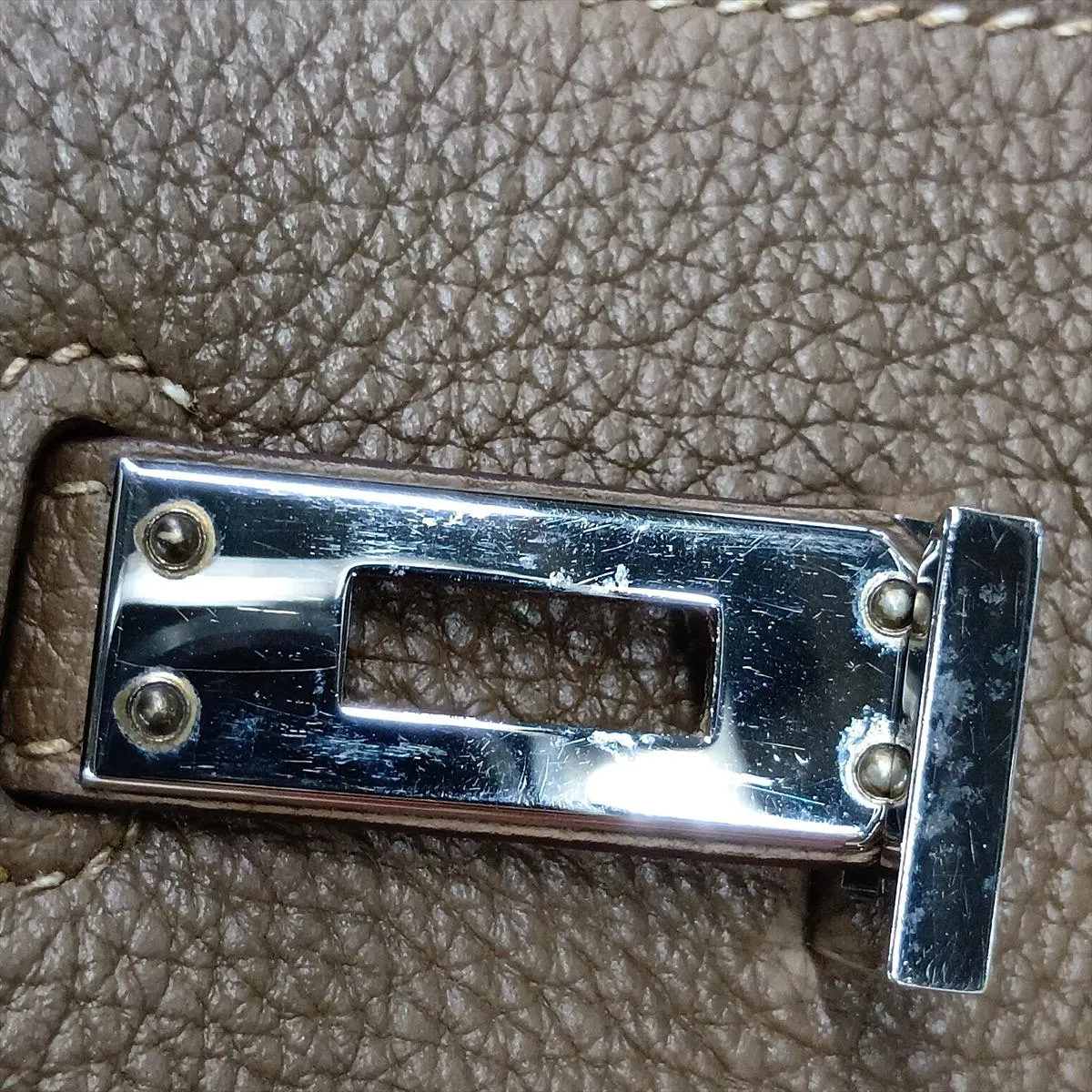 [Individually packaged] Hermes Birkin 25 Letourné Togo Brown Silver Hardware C: 2018 — view 14