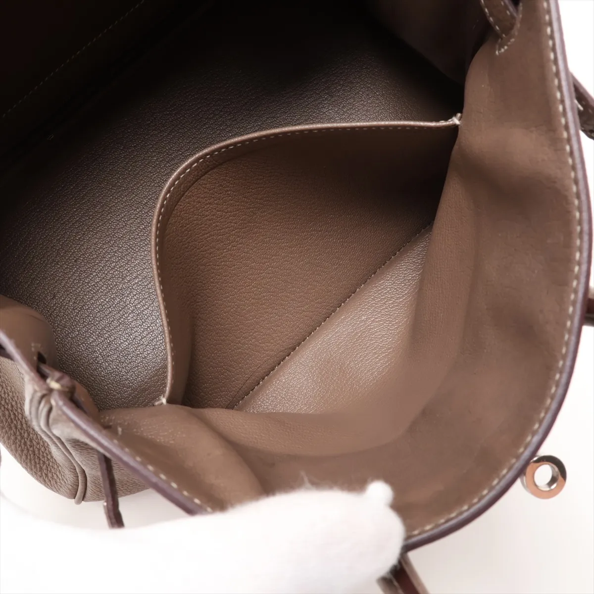 [Individually packaged] Hermes Birkin 25 Letourné Togo Brown Silver Hardware C: 2018 — view 8