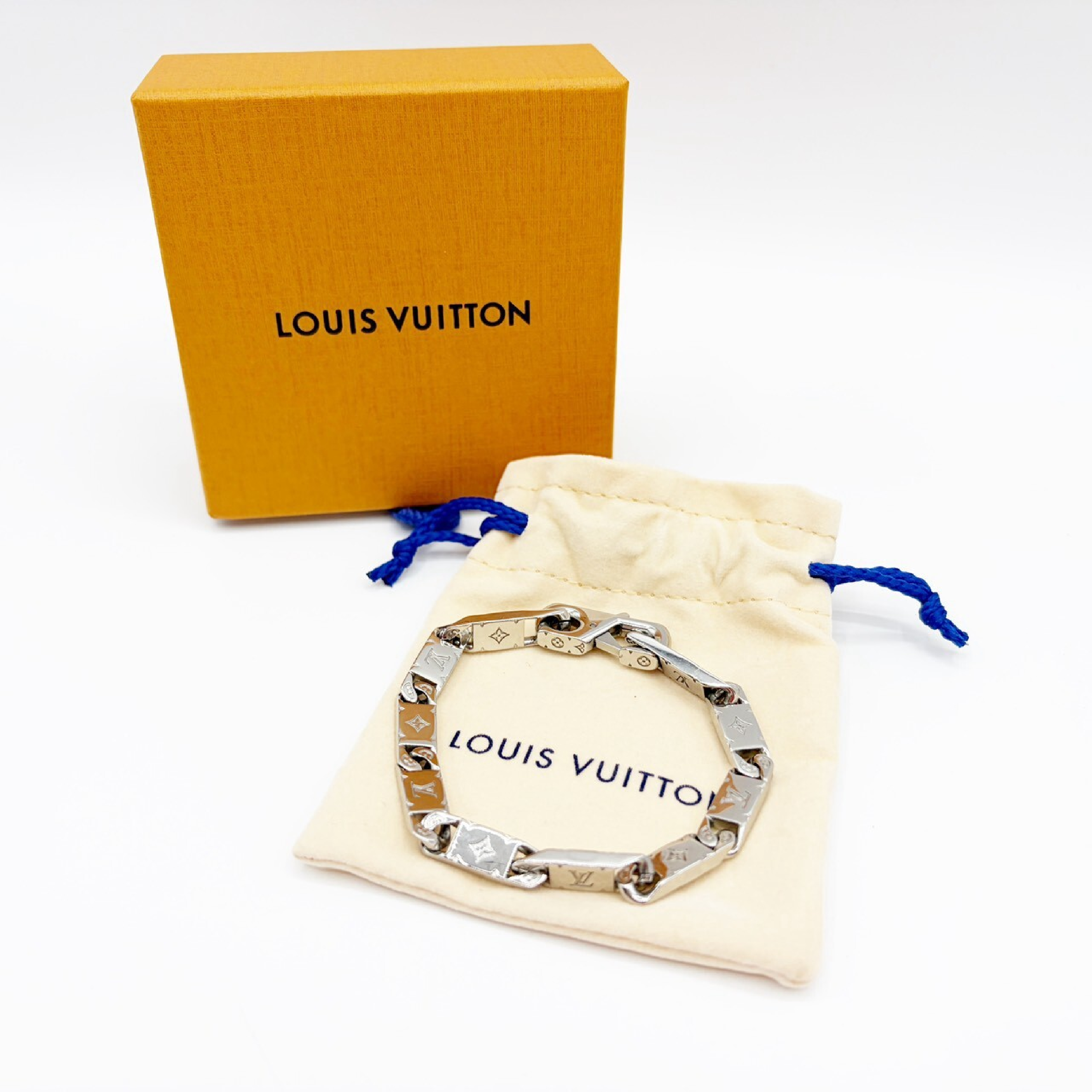 Monogram Bracelet - Tie-Up Bracelet/Bangle