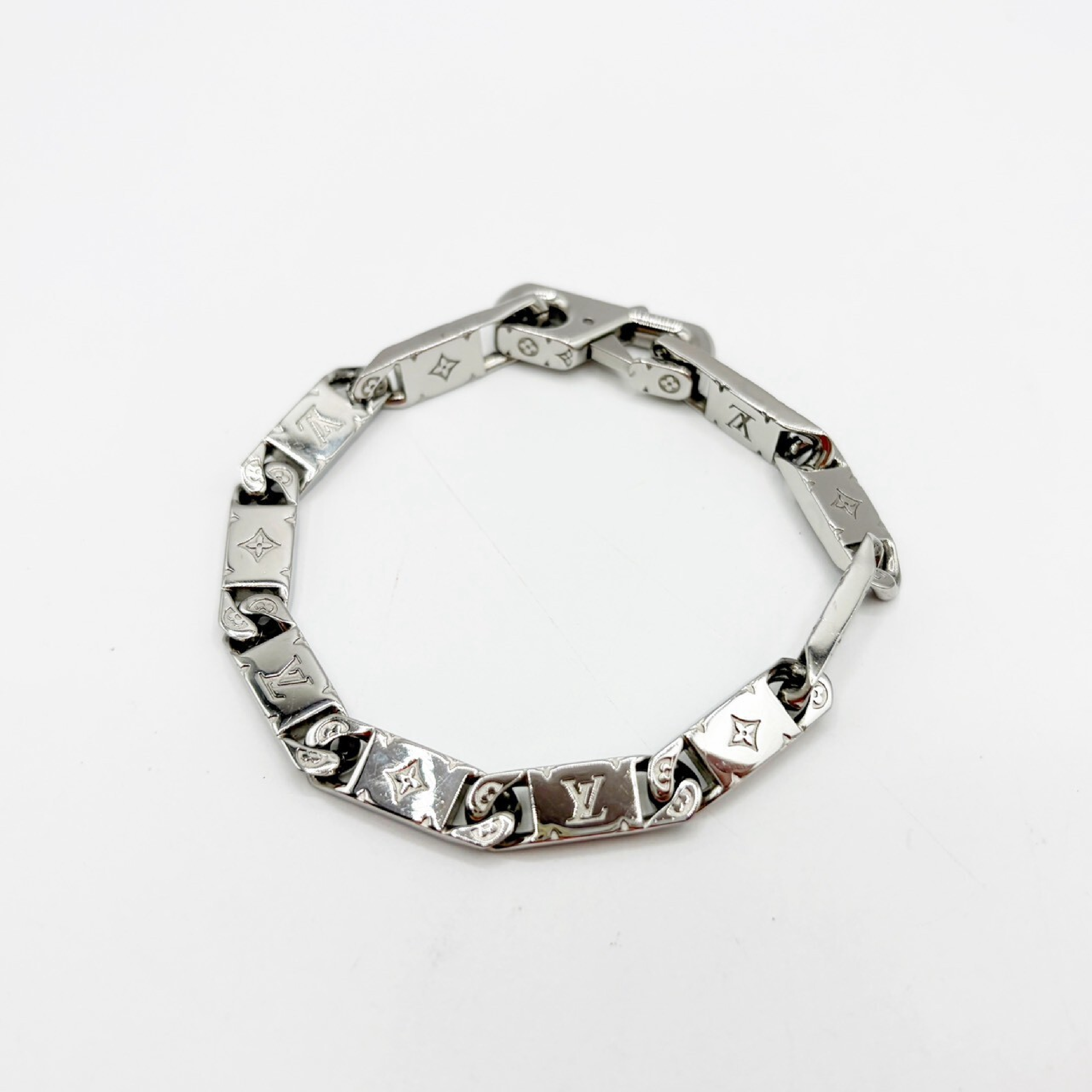 Monogram Bracelet - Tie-Up Bracelet/Bangle — view 2