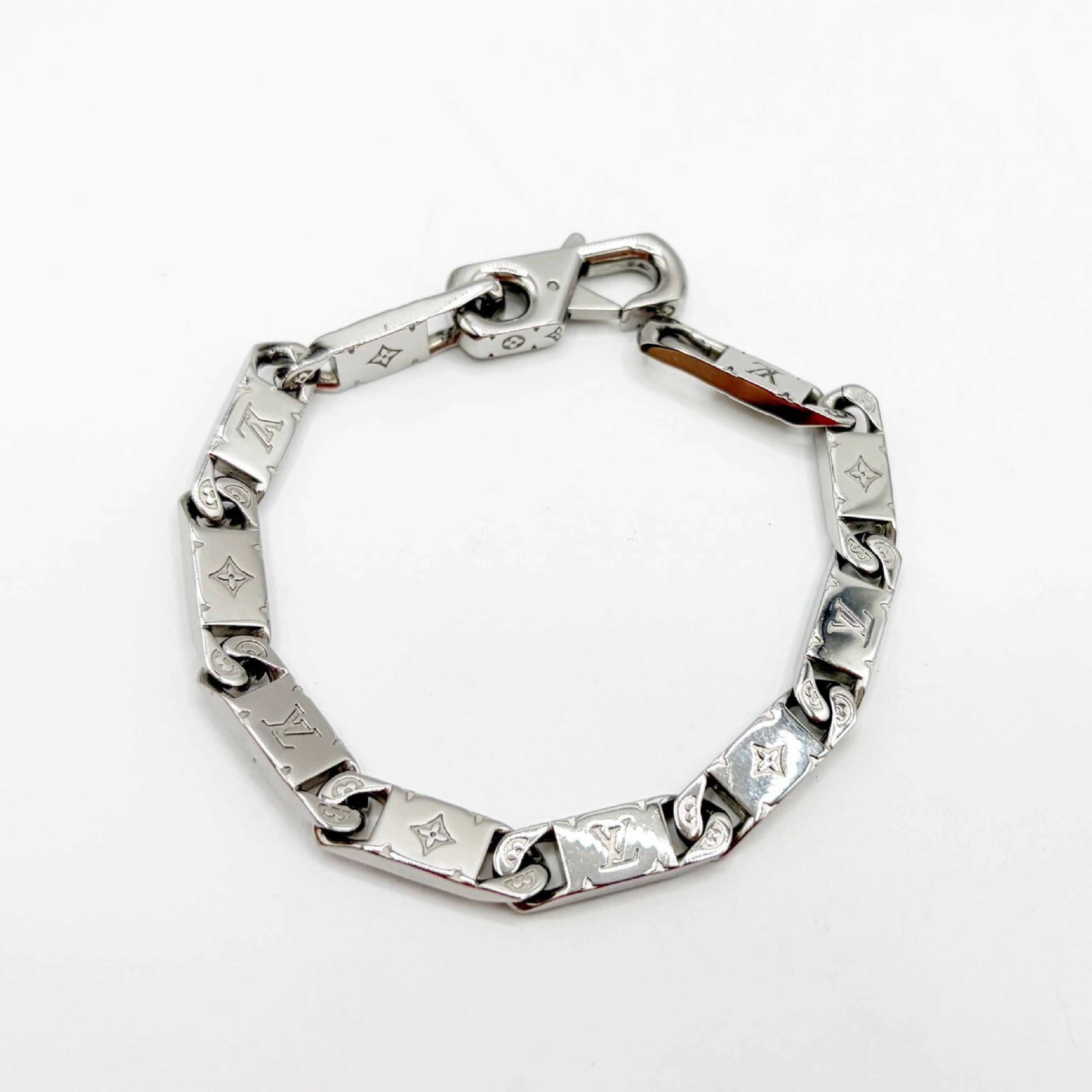 Monogram Bracelet - Tie-Up Bracelet/Bangle — view 3