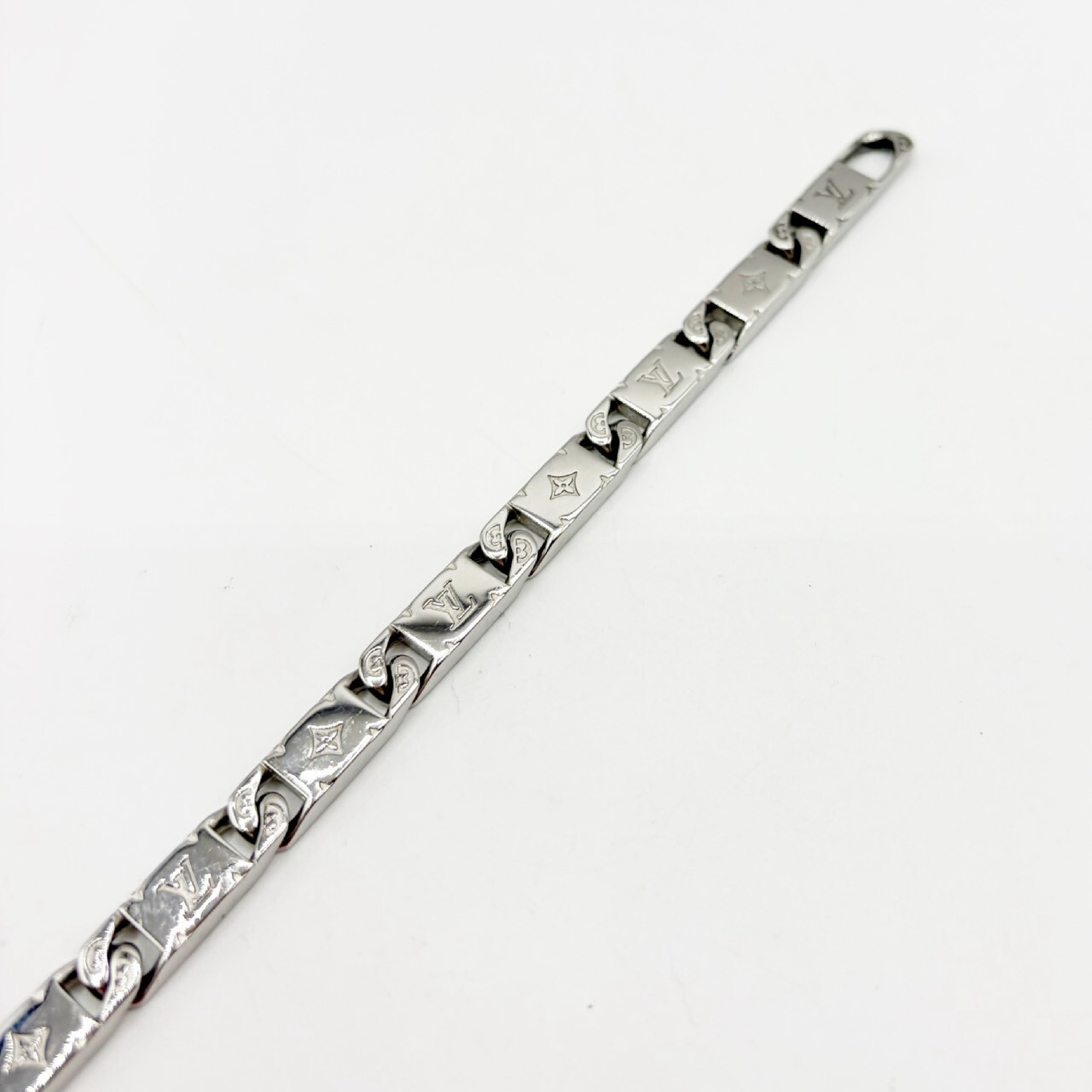 Monogram Bracelet - Tie-Up Bracelet/Bangle — view 5