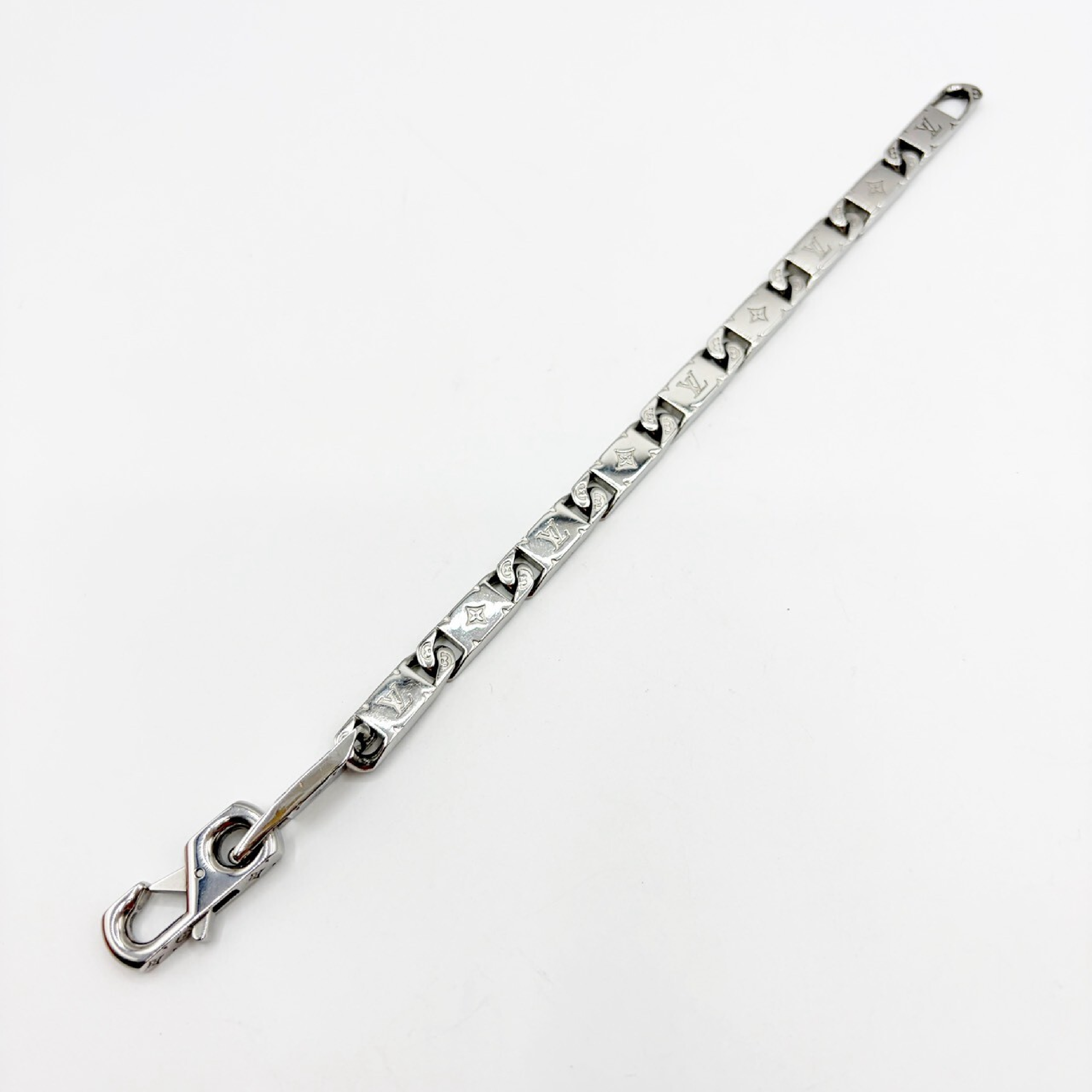 Monogram Bracelet - Tie-Up Bracelet/Bangle — view 6