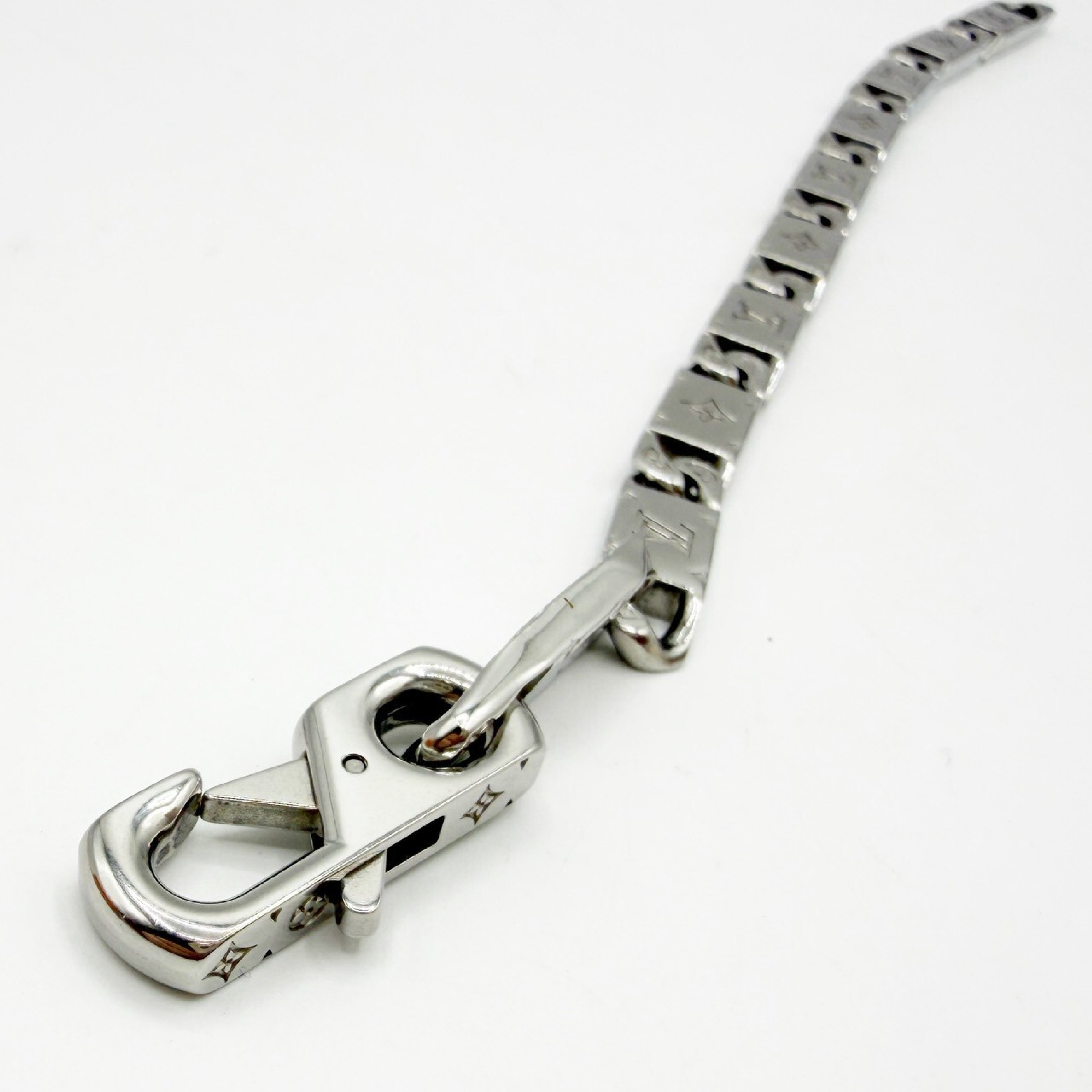 Monogram Bracelet - Tie-Up Bracelet/Bangle — view 7