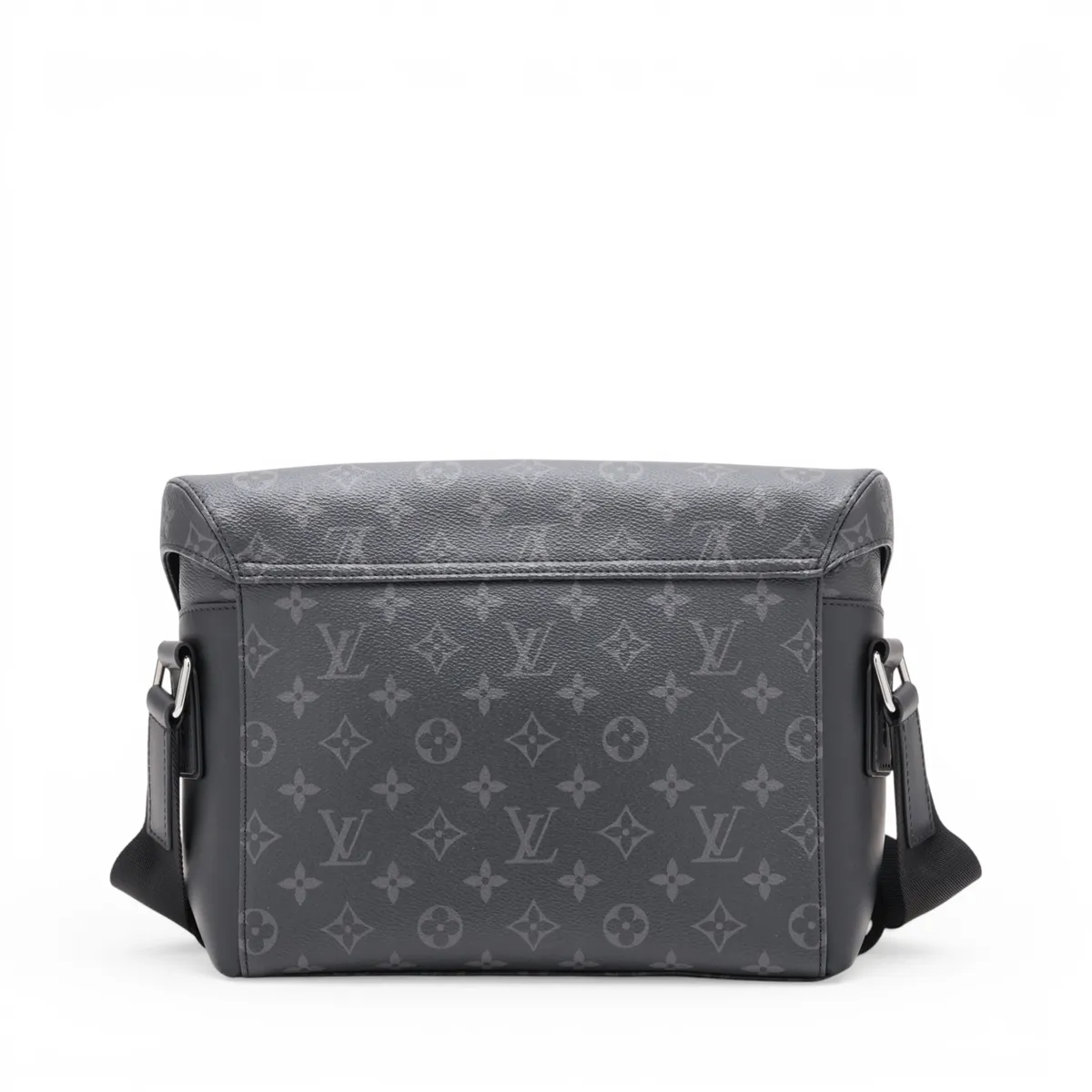 Monogram Eclipse Messenger Voyage PM M40511 FO4166 Black — view 2