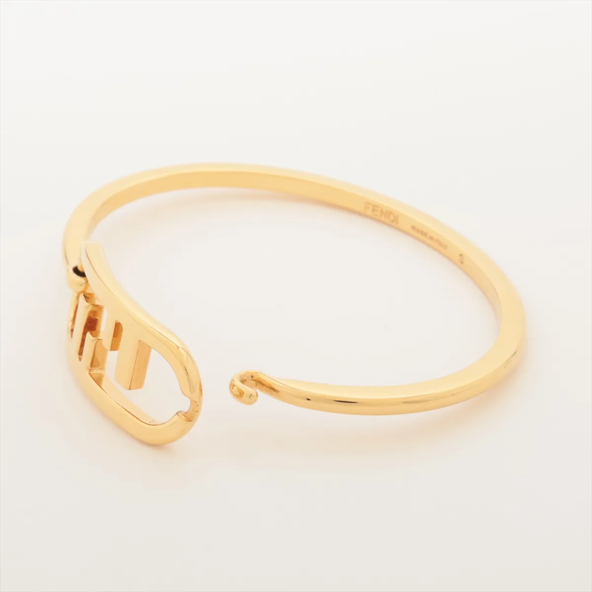 Auroch Bangle, Size S, GP Gold, — view 5