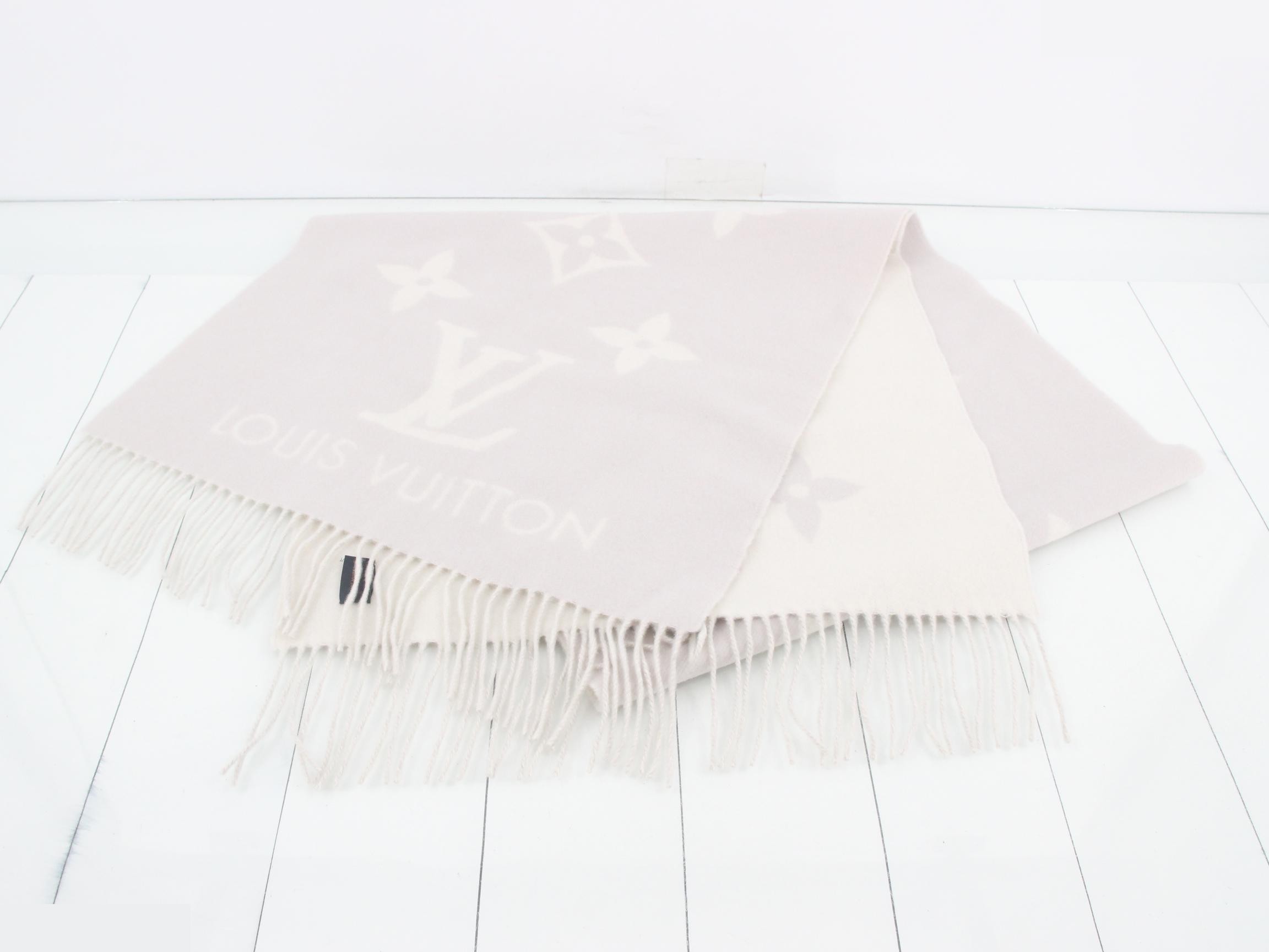 Monogram Scarf Reykjavik Scarf Cashmere AO1293 — view 2
