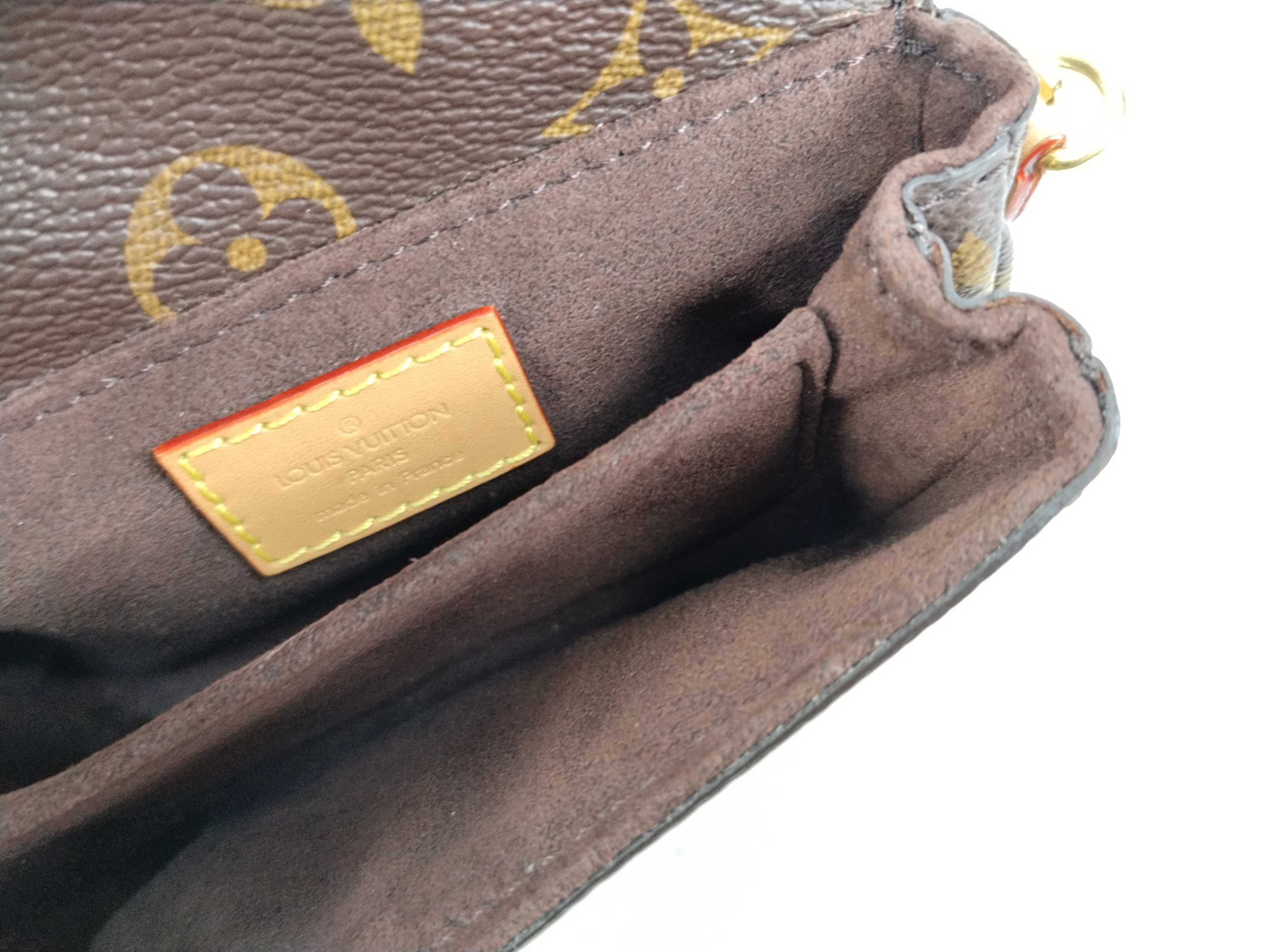 Monogram Louis Vuitton M81267 Monogram Micro Chain Shoulder Bag 2-Way Mini Handbag — view 11