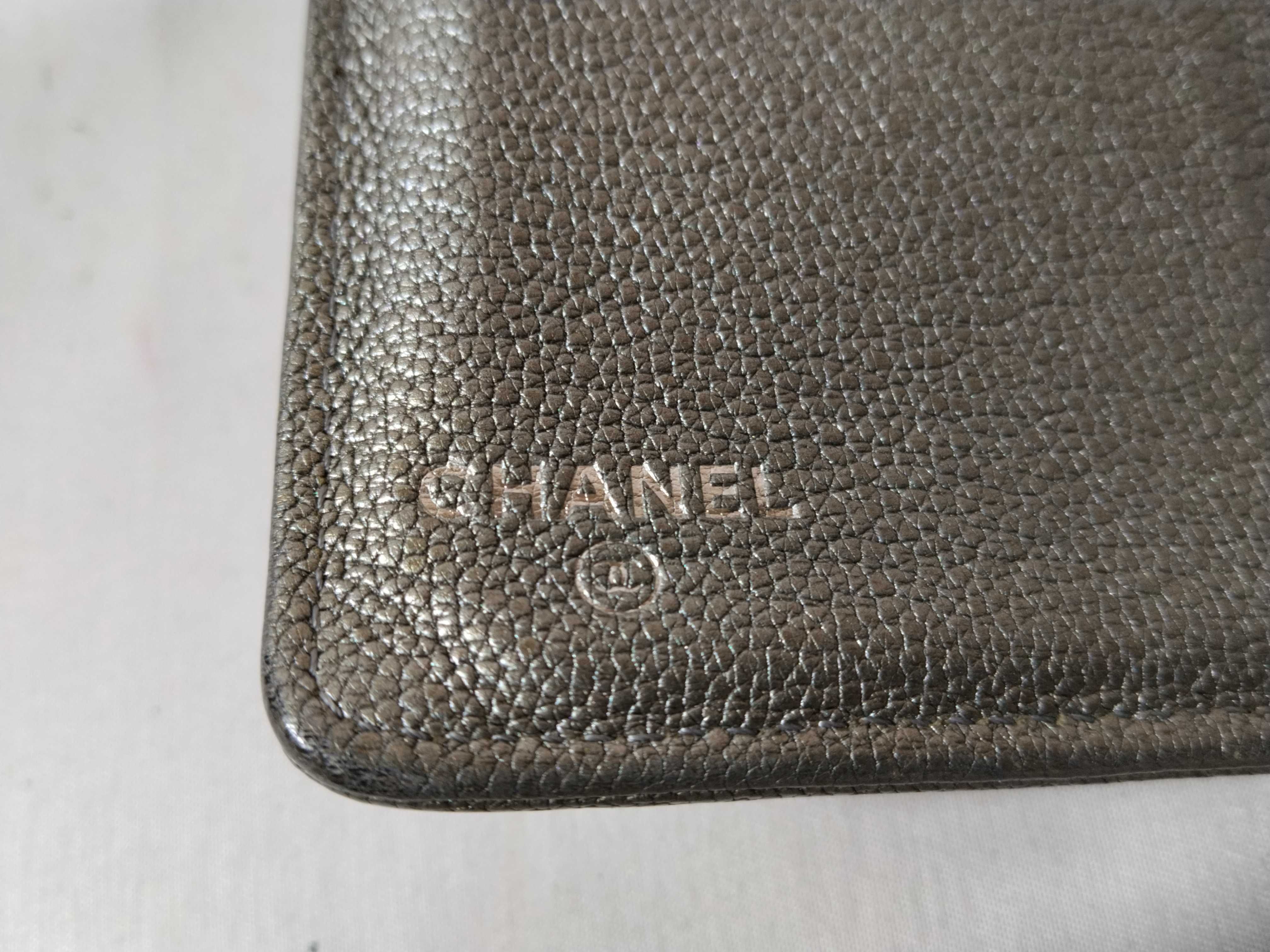 Lambskin Bicolore Long Wallet — view 12