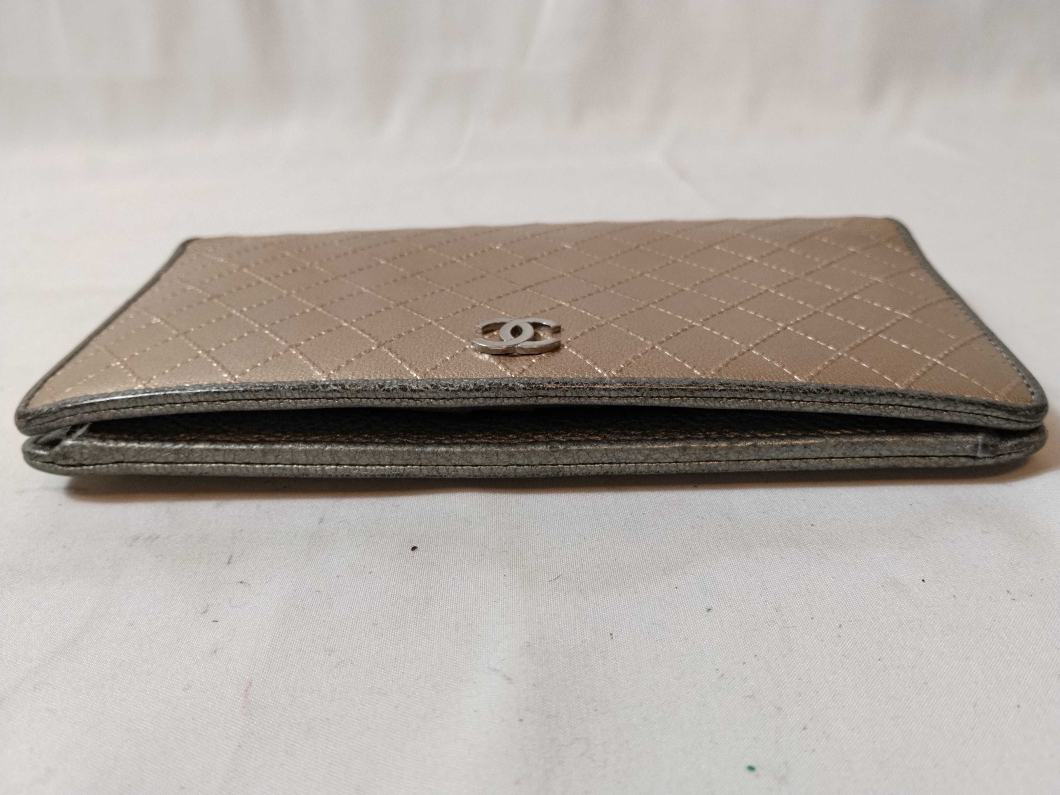 Lambskin Bicolore Long Wallet — view 3