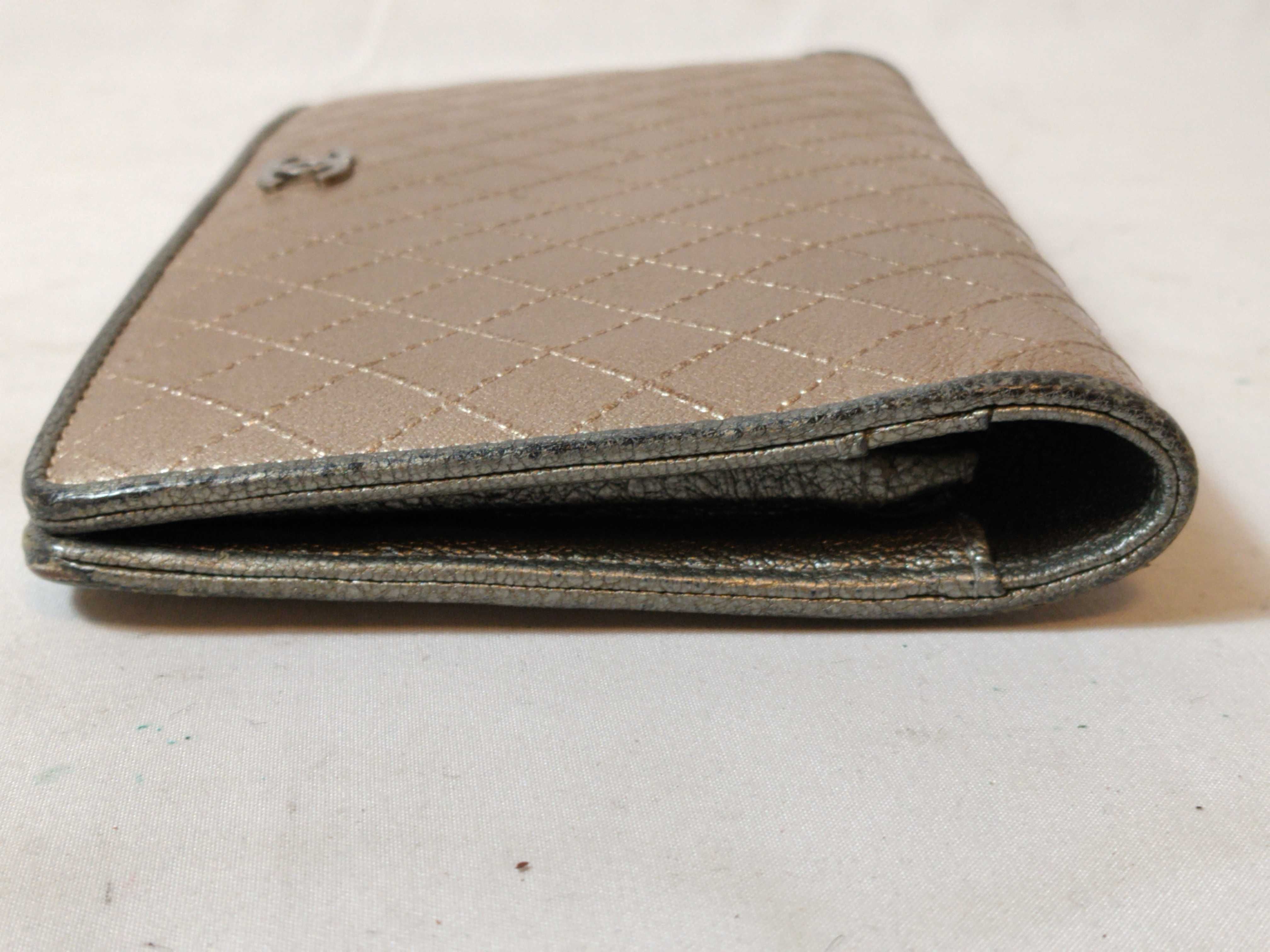 Lambskin Bicolore Long Wallet — view 5