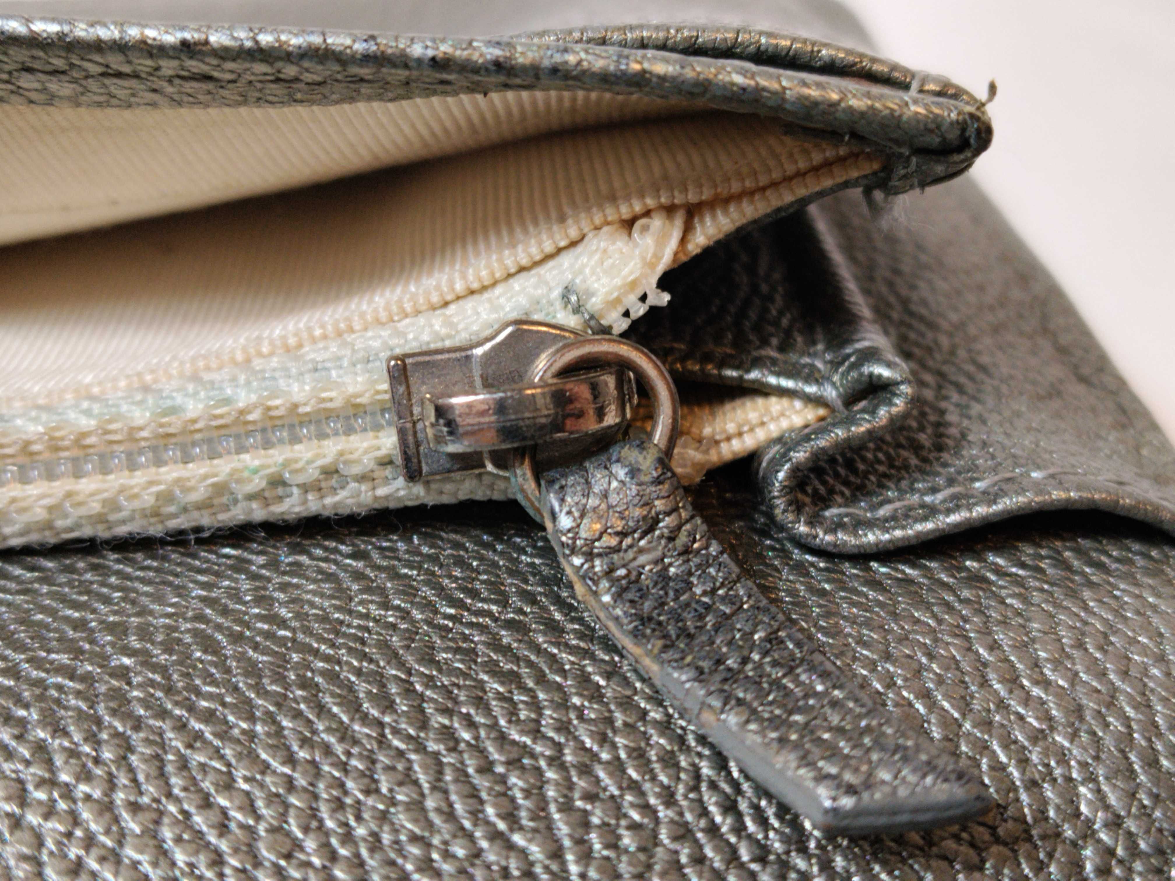 Lambskin Bicolore Long Wallet — view 8