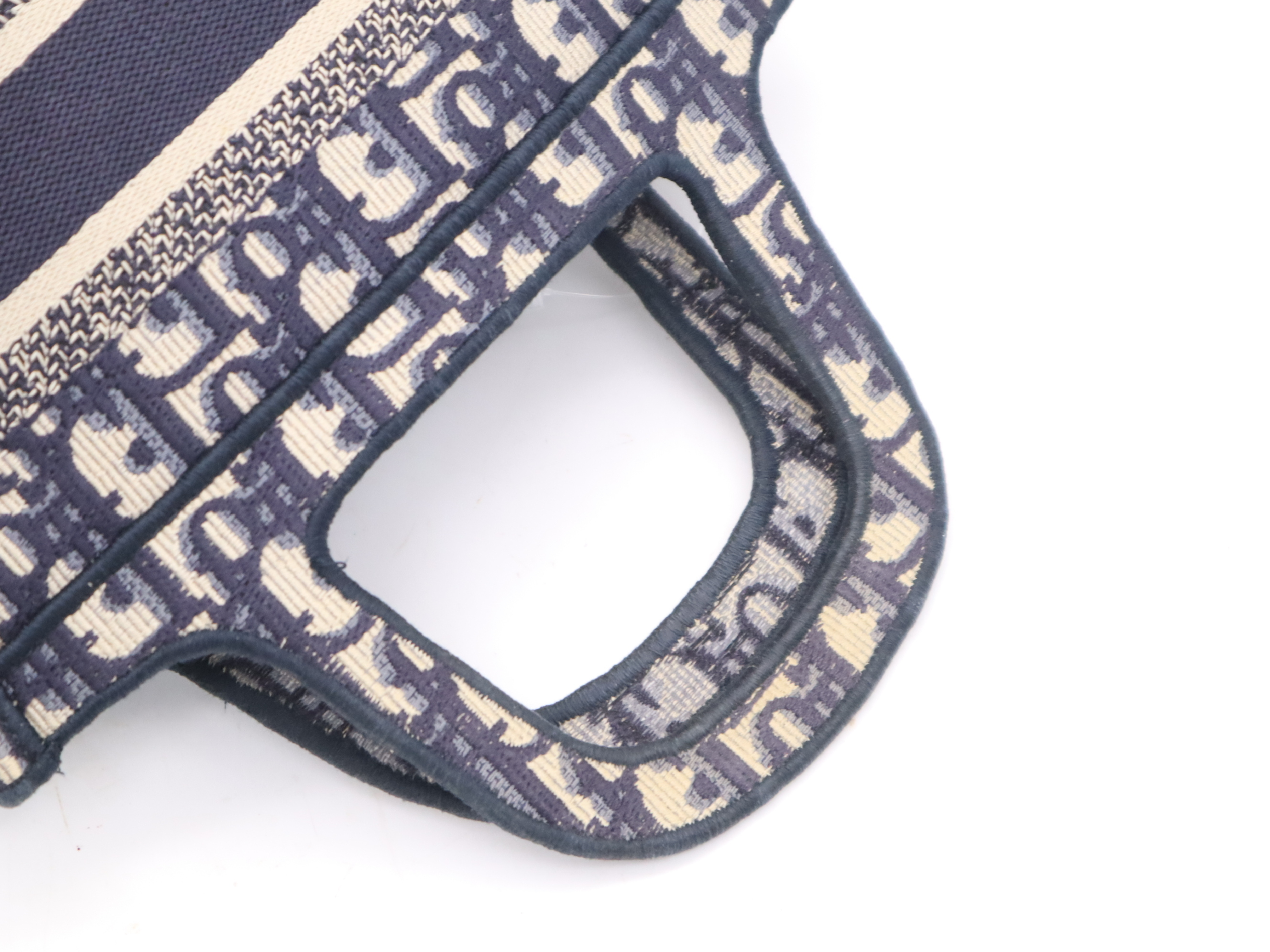 Trotter Mini Book Tote Bag, Blue Handbag — view 6