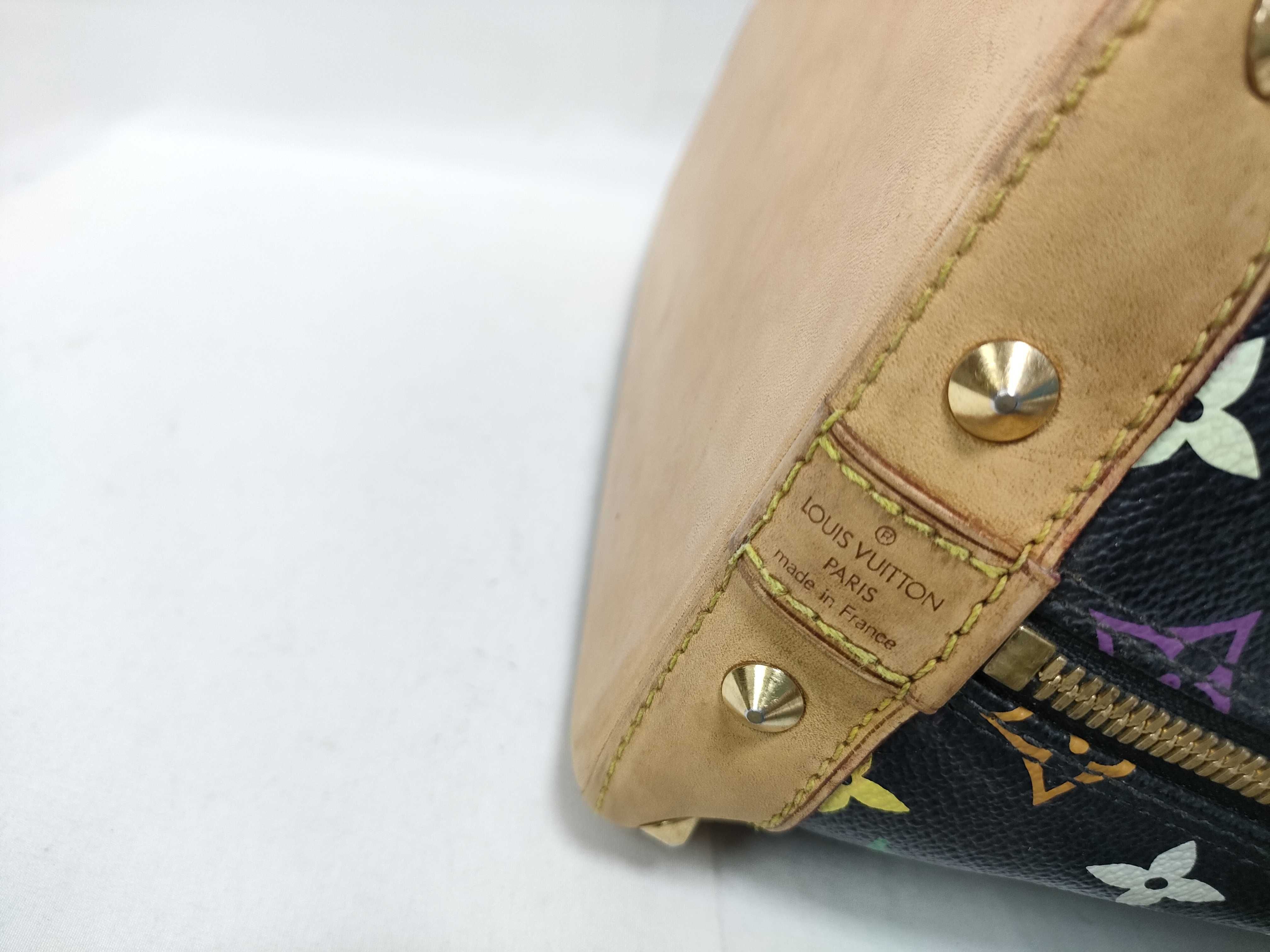 Monogram Multicolor Alma M92646 Black Handbag — view 5