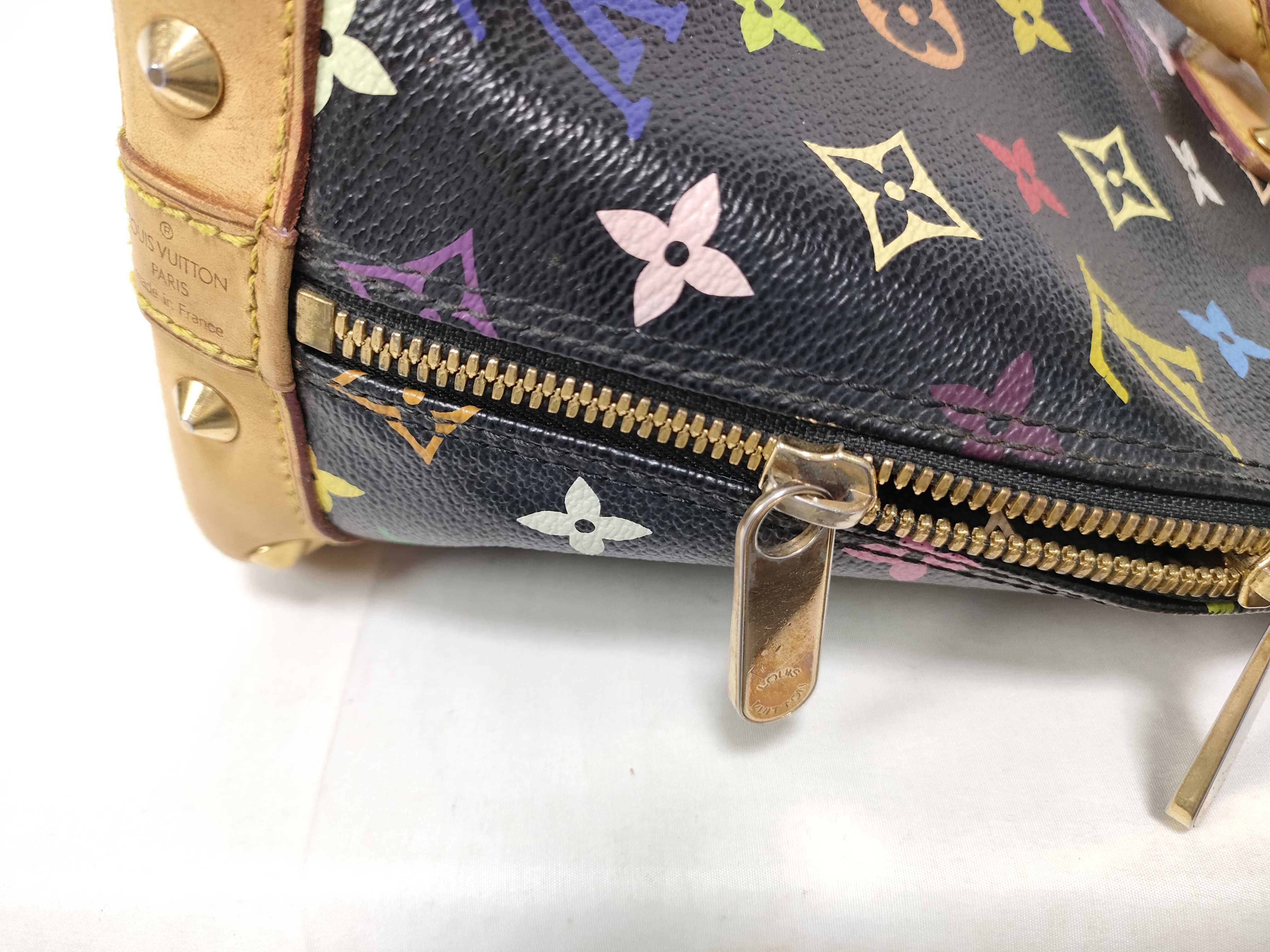 Monogram Multicolor Alma M92646 Black Handbag — view 7