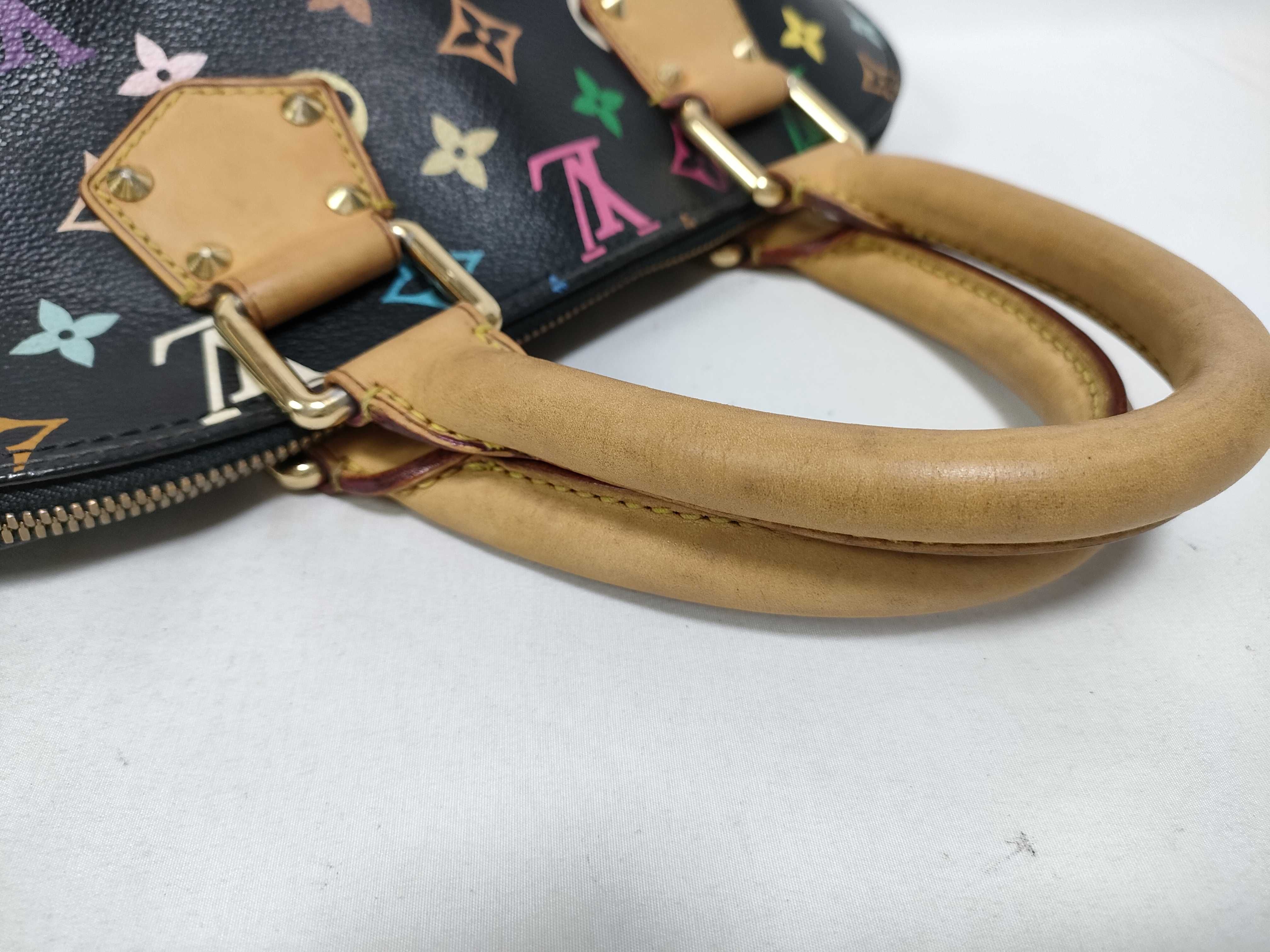 Monogram Multicolor Alma M92646 Black Handbag — view 8