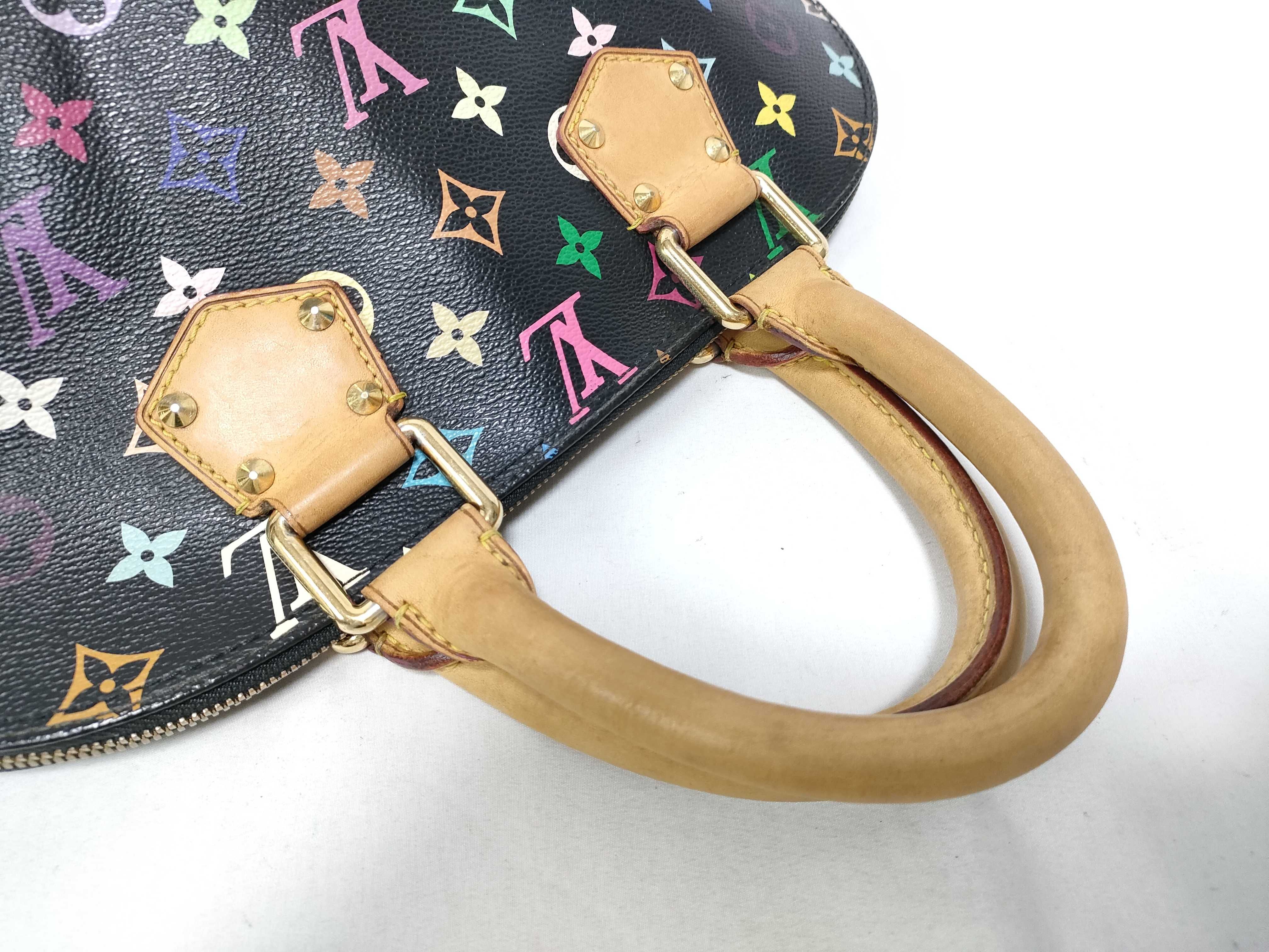 Monogram Multicolor Alma M92646 Black Handbag — view 9