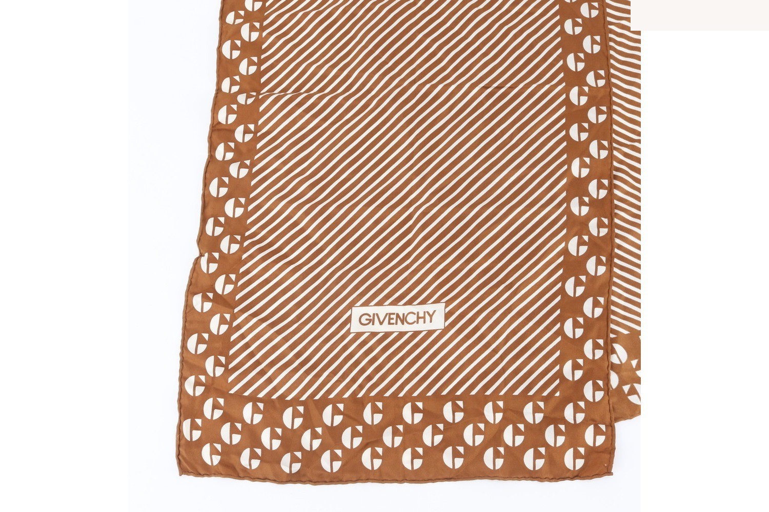 100% Silk Scarf with Tag — view 2