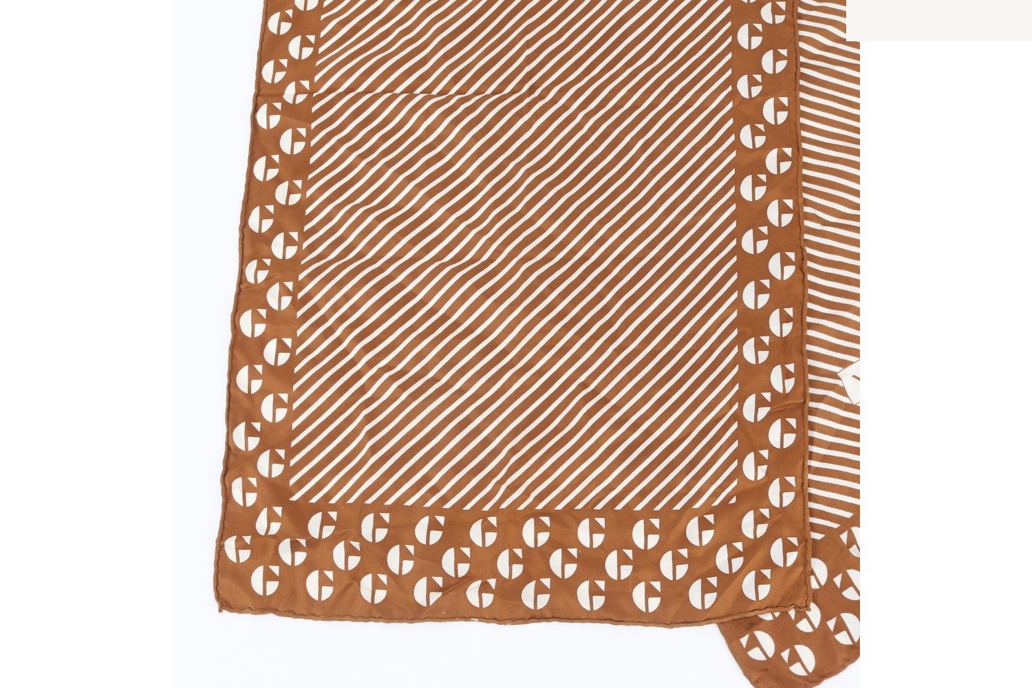 100% Silk Scarf with Tag — view 3