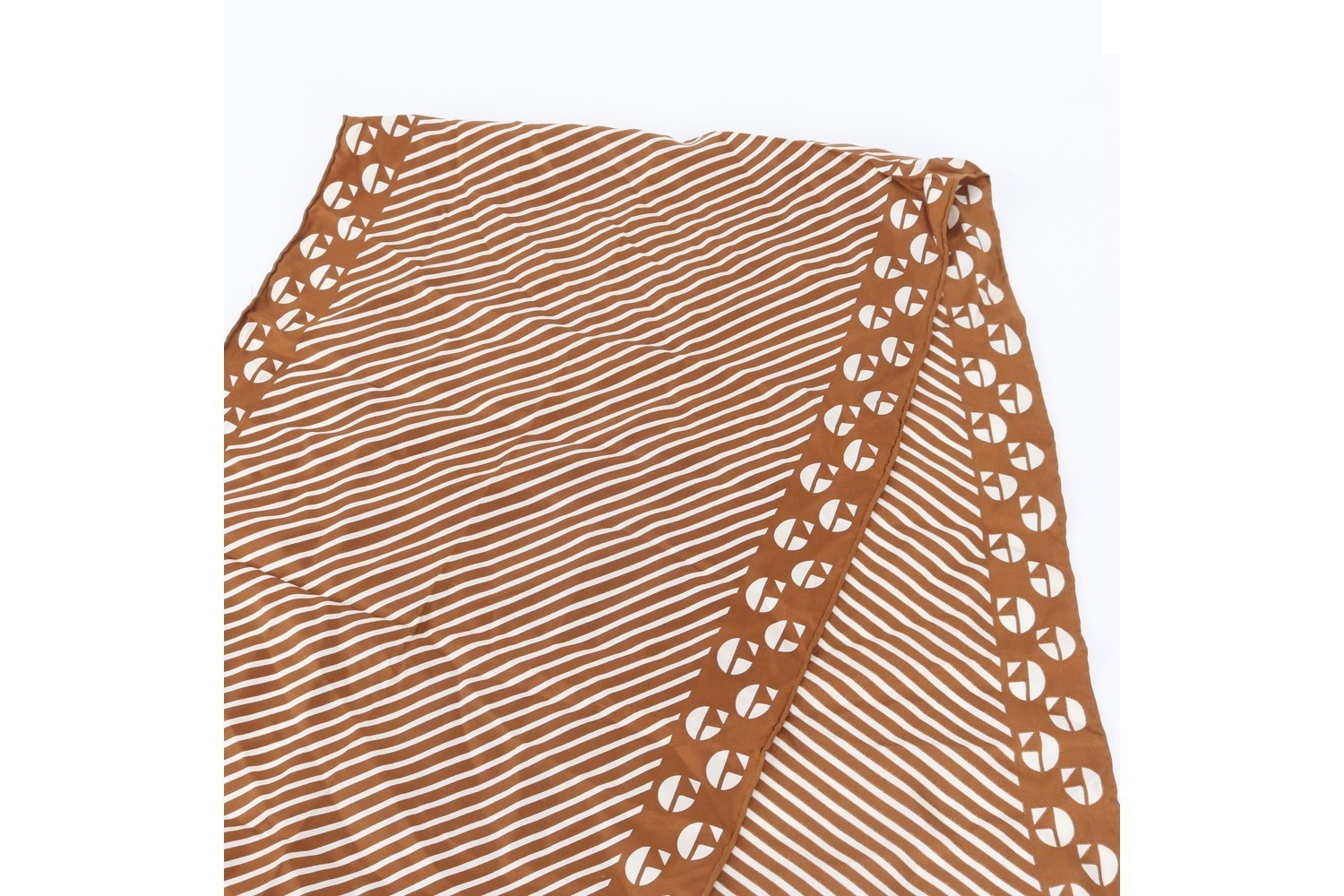 100% Silk Scarf with Tag — view 4