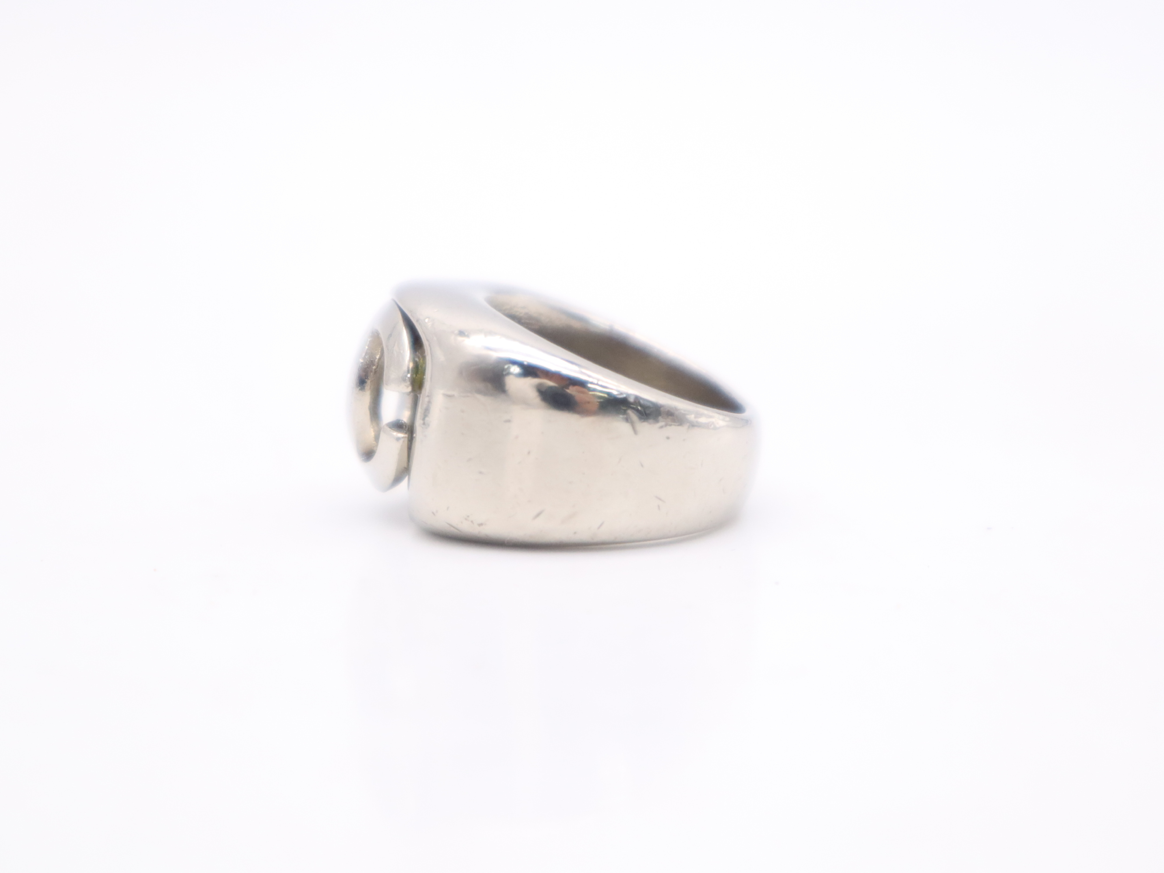 SV Coco Mark Signet Ring 05C #12.5 Ring — view 3